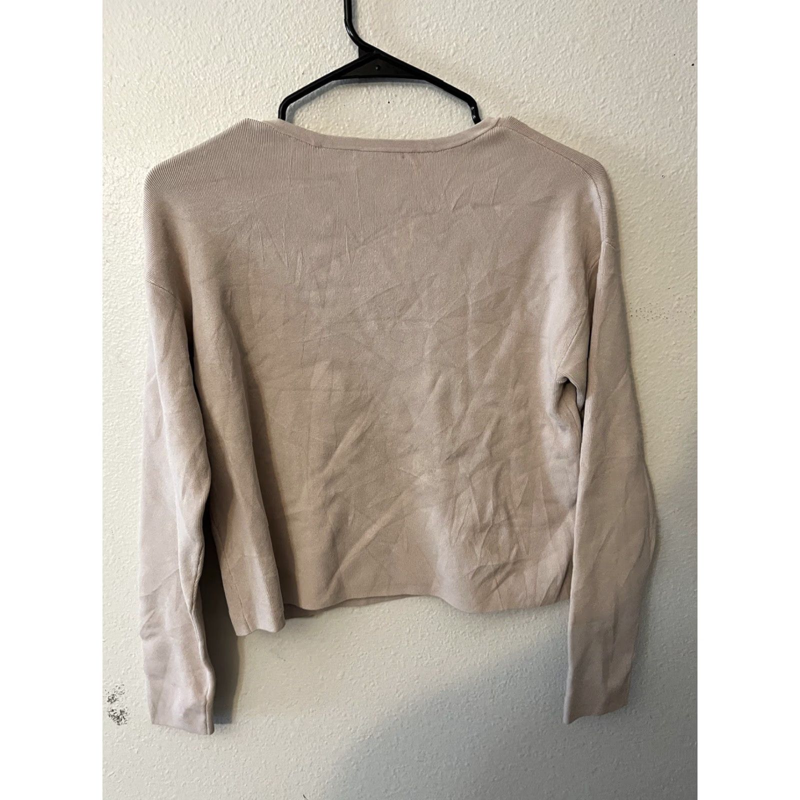 Vintage VINTAGE Halogen Women Pink Cropped Long Sleeve T-Shirt XS Woman Long Sleeve Top Size XS / US 0-2 / IT 36-38 - 2 Thumbnail