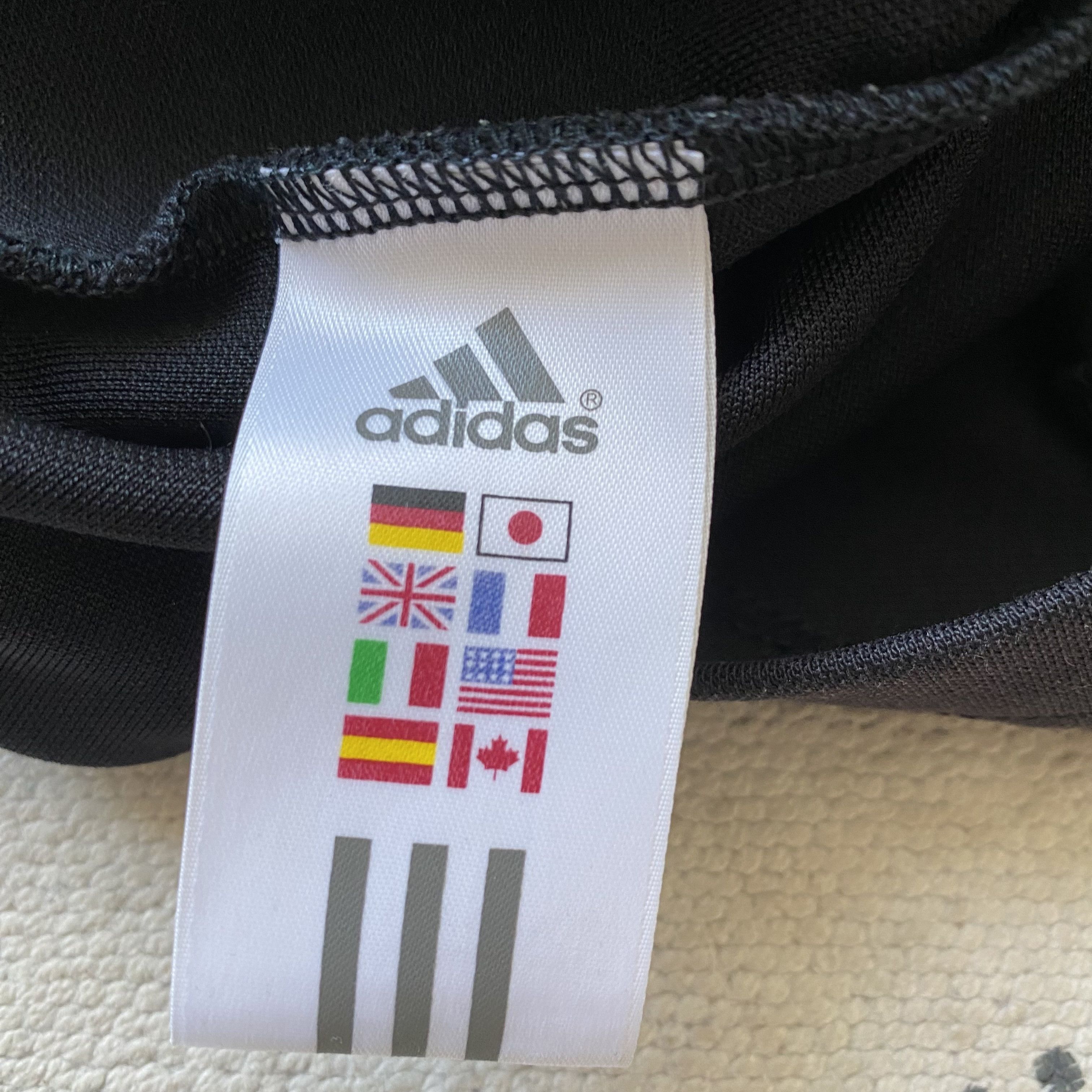 Adidas 🏈 Vintage 90s All black Adidas New Zealand rugby jersey Size US M / EU 48-50 / 2 - 9 Thumbnail