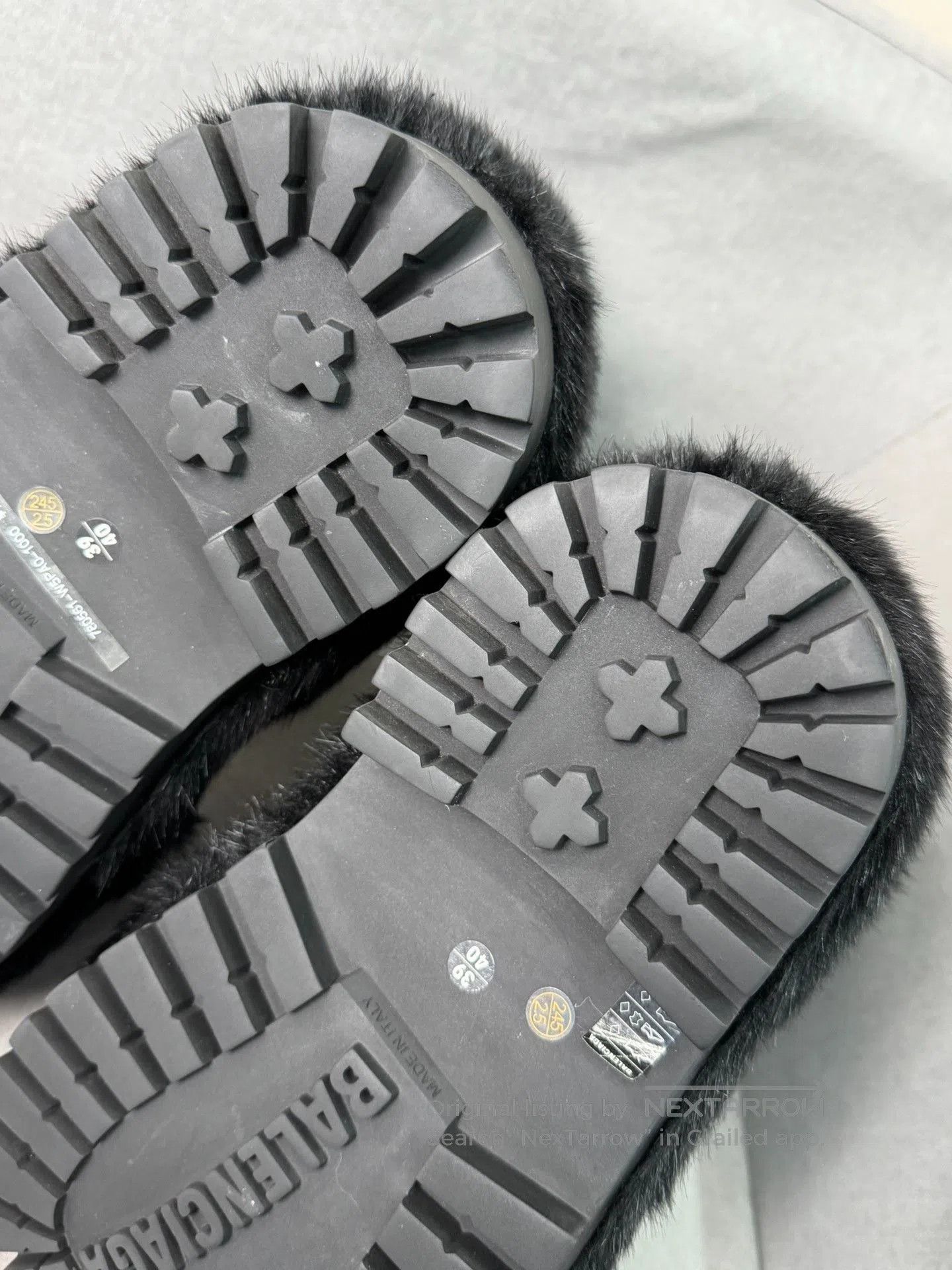 Balenciaga Balenciaga Alaska Horsehair Snow Boots. Size US 7 / EU 40 - 9 Thumbnail