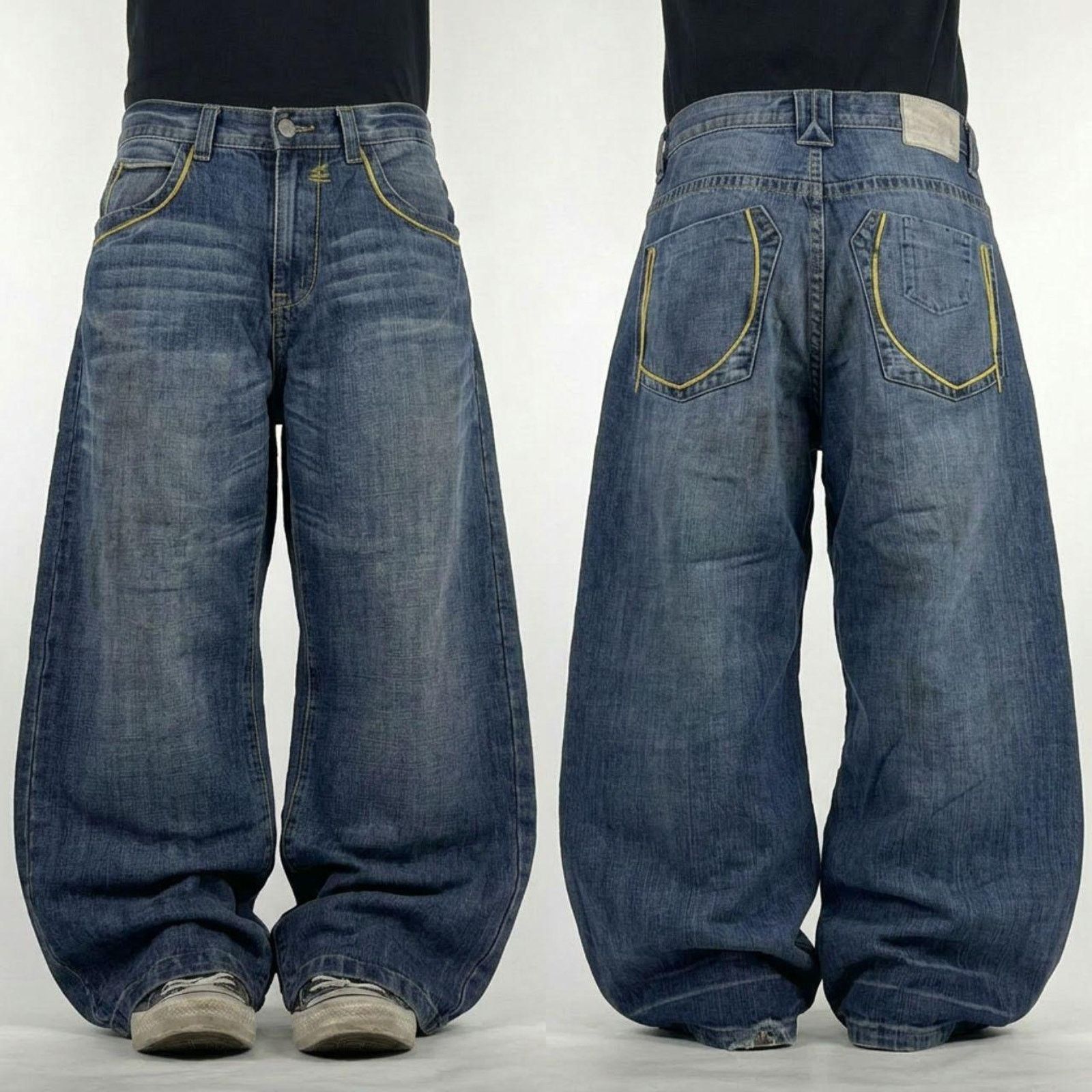 Diesel × Japanese Brand × Vintage Vintage grunge baggy bootcut y2k