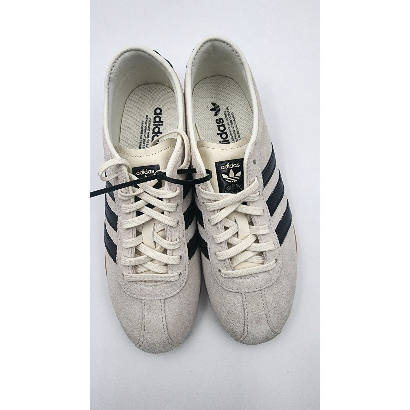 Adidas Adidas Tokyo Sneakers Men’s US 7.5 Beige Suede Black Stripes Size US 7.5 / EU 40-41 - 2 Thumbnail