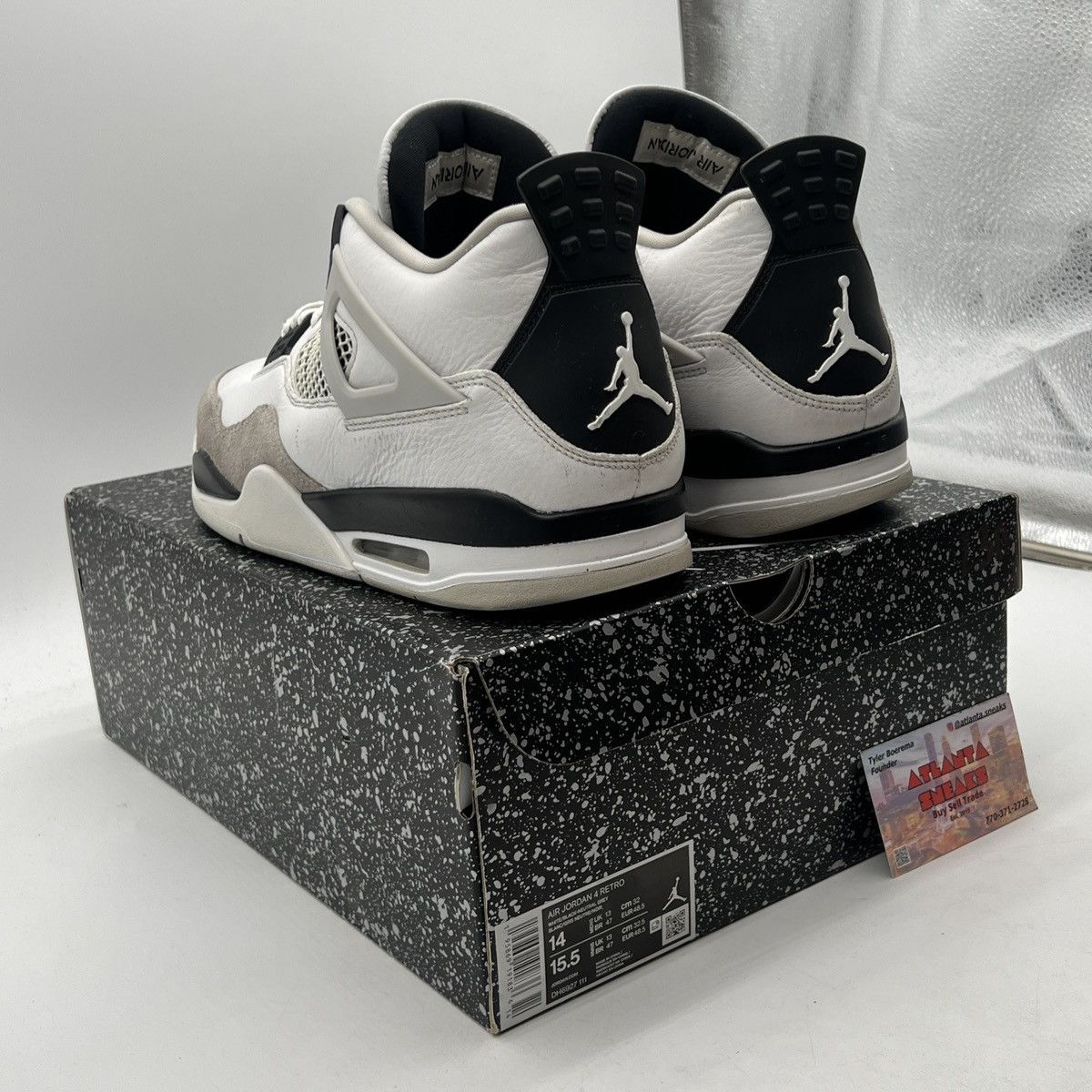 Jordan Brand Air Jordan 4 military black Size US 14 / EU 47 - 4 Thumbnail
