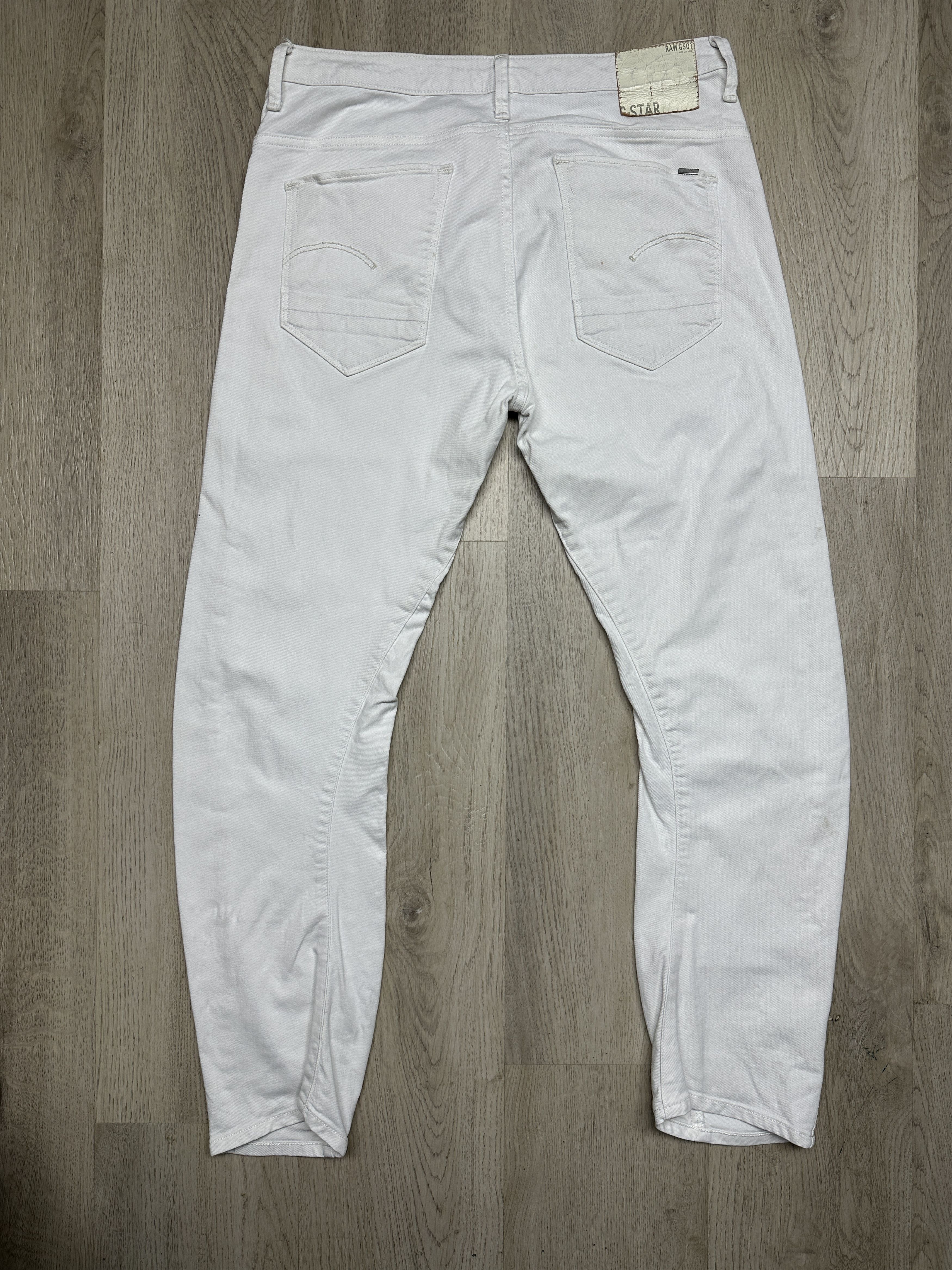 G-Star G Star Raw Arc 3D Kate Tapered Denim Pants Jeans Size 27" / US 4 / IT 40 - 9 Thumbnail