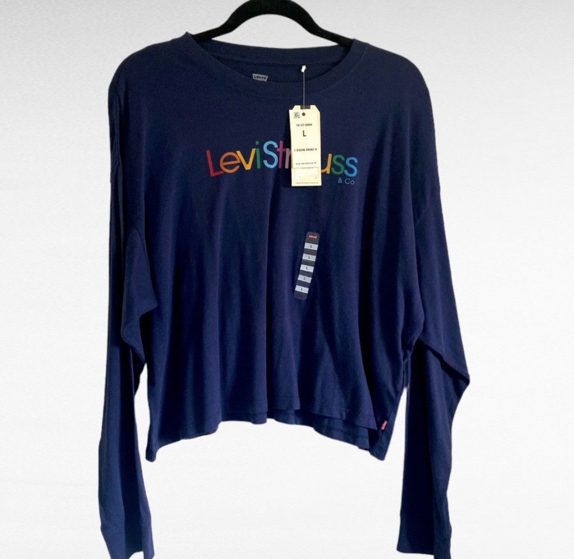 Levi's LEVI STRAUSS LONG SLEEVE SHIRT TOP TSHIRT Size L / US 10 / IT 46 - 2 Thumbnail
