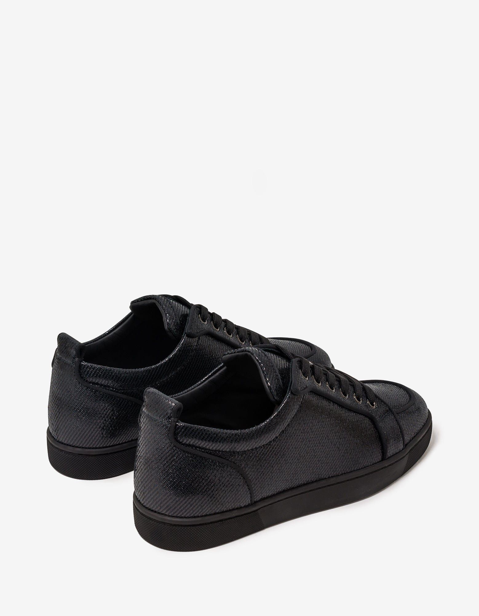 Christian Louboutin Rantulow Grosgrain Trim Jacquard Trainers Size US 9 / EU 42 - 7 Thumbnail