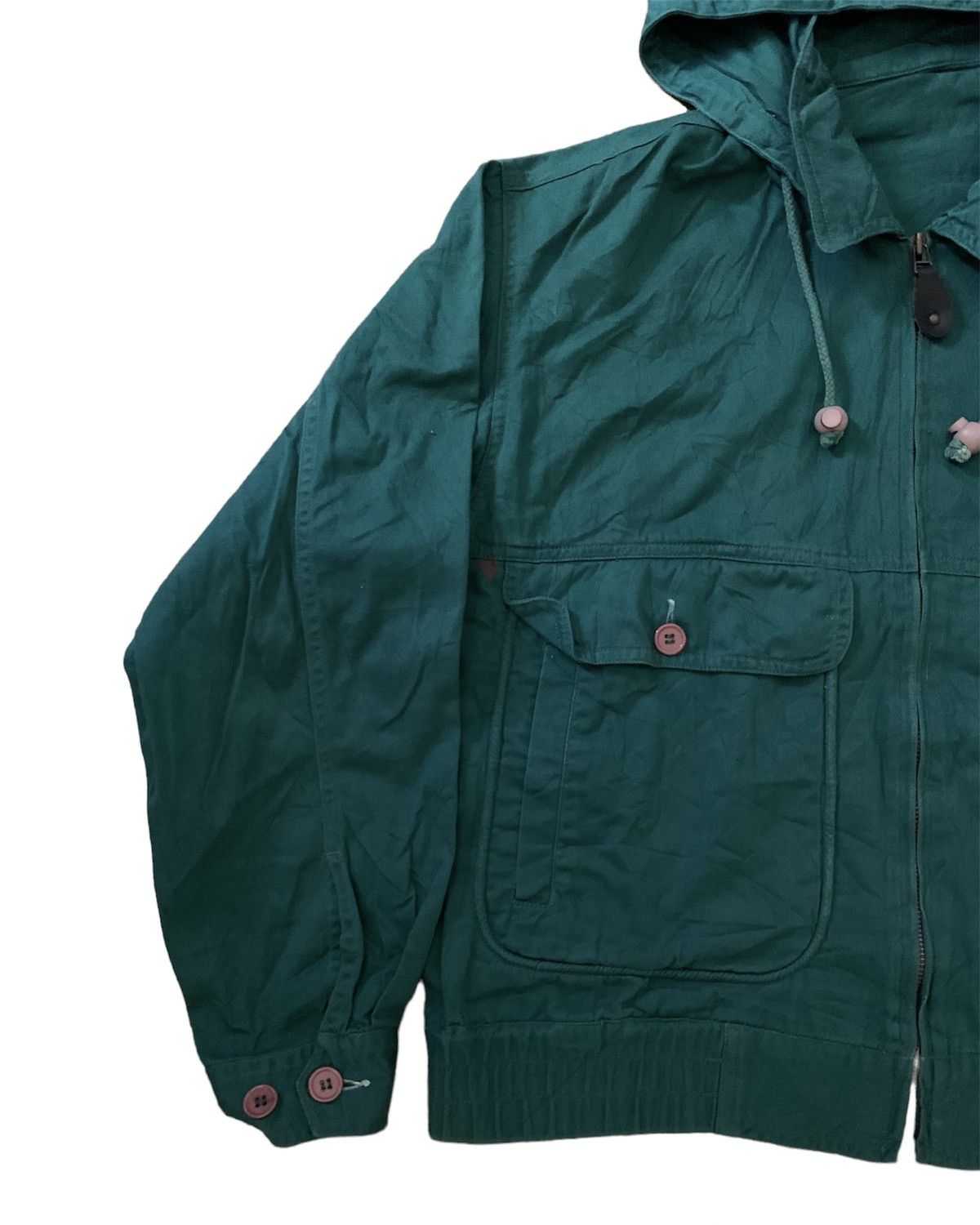 Japanese Brand Punctual frontier Spirit Bomber Green Jacket Size US M / EU 48-50 / 2 - 4 Thumbnail