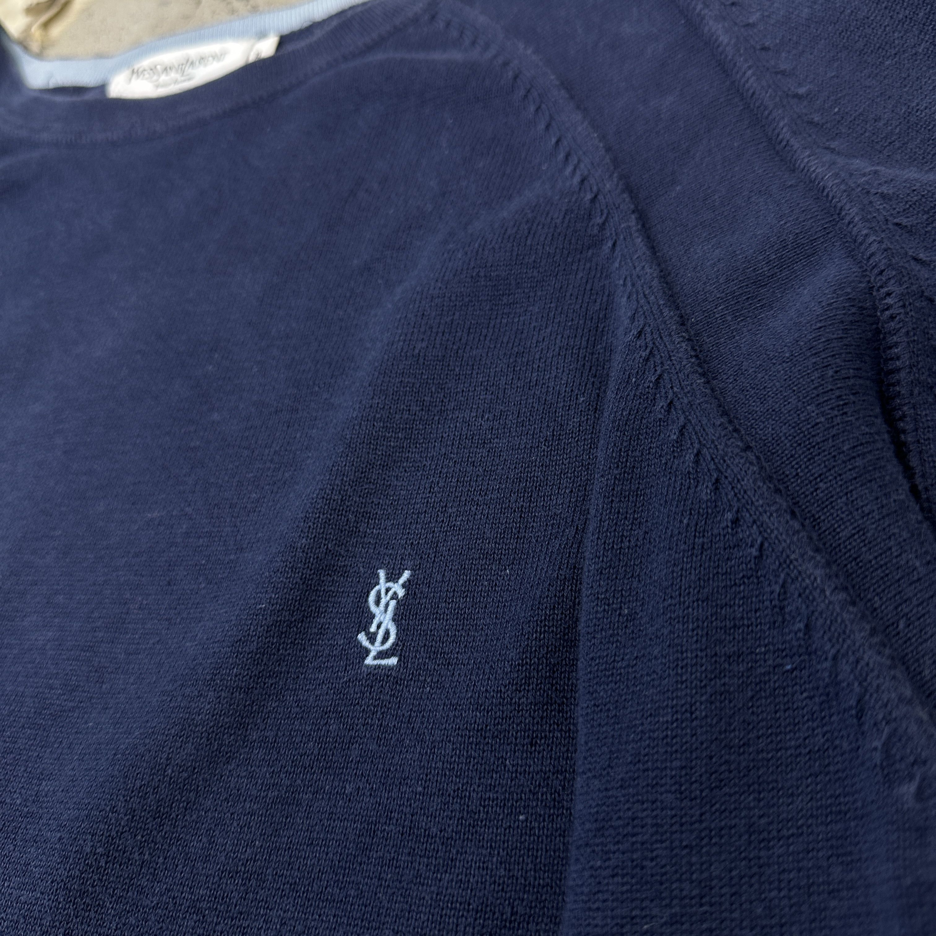 Yves Saint Laurent Vintage Old Money Yves Saint Laurent Sweater Y2K Size US XL / EU 56 / 4 - 4 Thumbnail