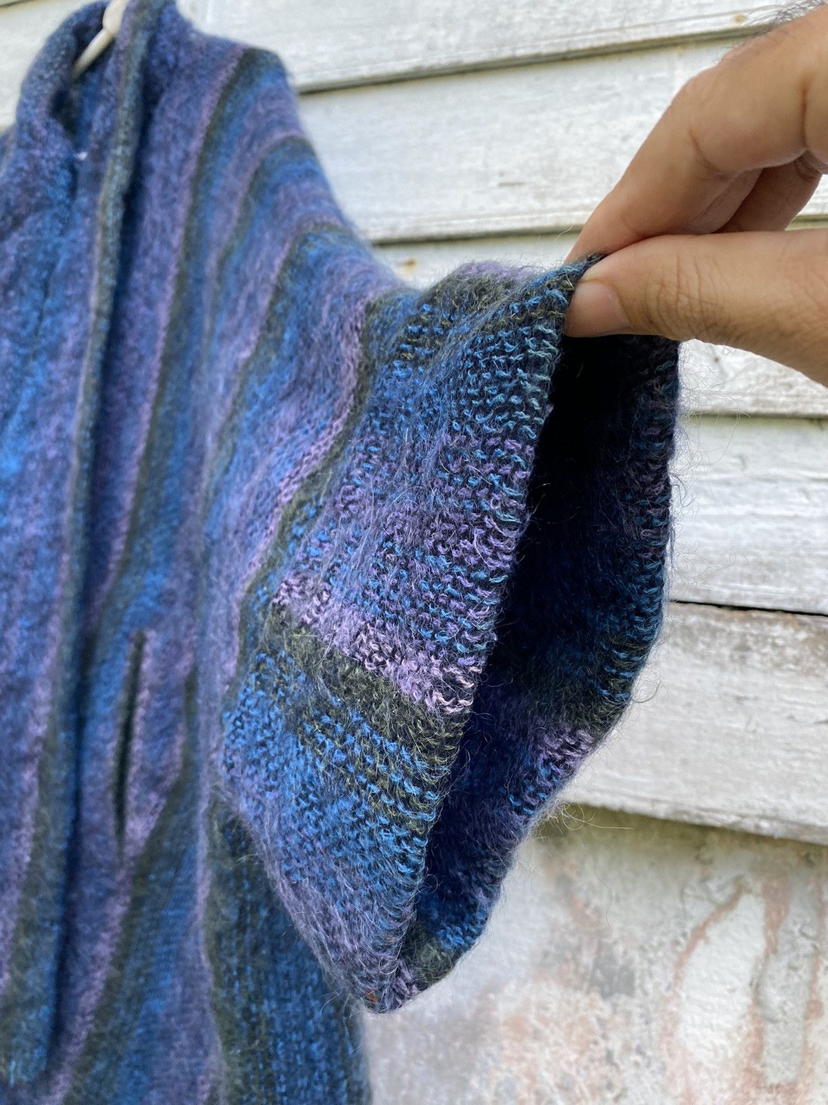Donegal Tweed Donegal Design Handwoven Mohair Shawl Strap Poncho Size US L / EU 52-54 / 3 - 9 Thumbnail