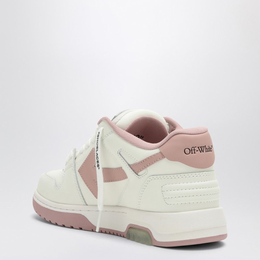 Off-White o1d2blof0924 Out Of Office Low Trainer in White & Pink Size US 7.5 / IT 37.5 - 4 Thumbnail