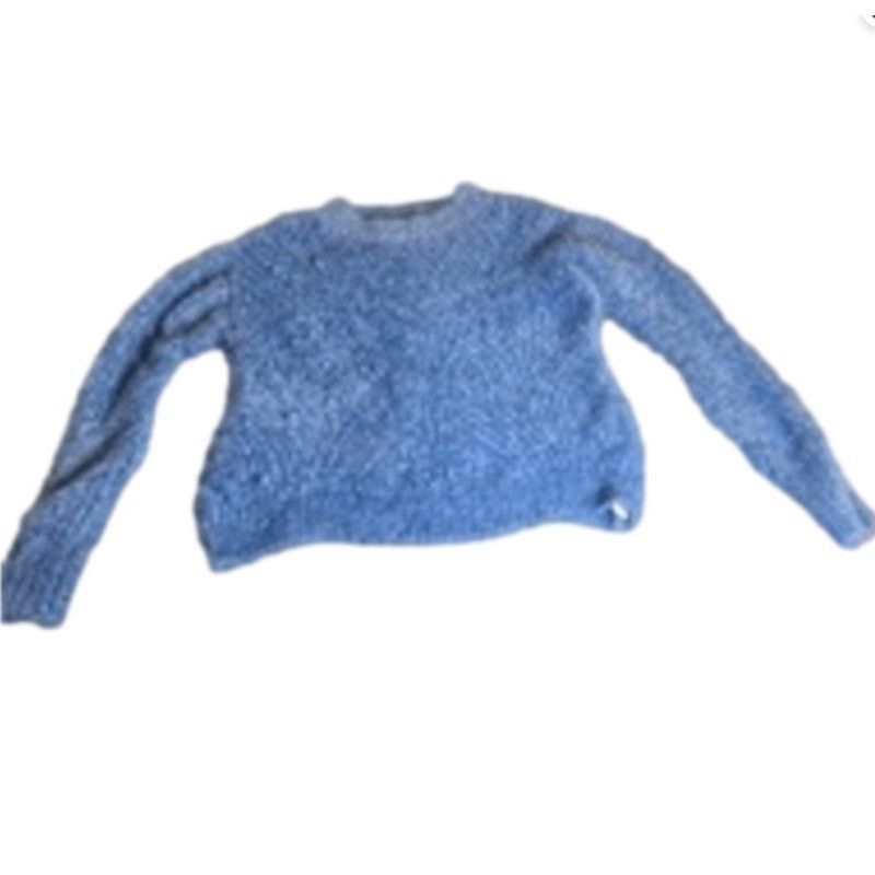 Other Cozy Fuzzy Blue Textured Sweater Aqua Size XS Size XS / US 0-2 / IT 36-38 - 4 Thumbnail