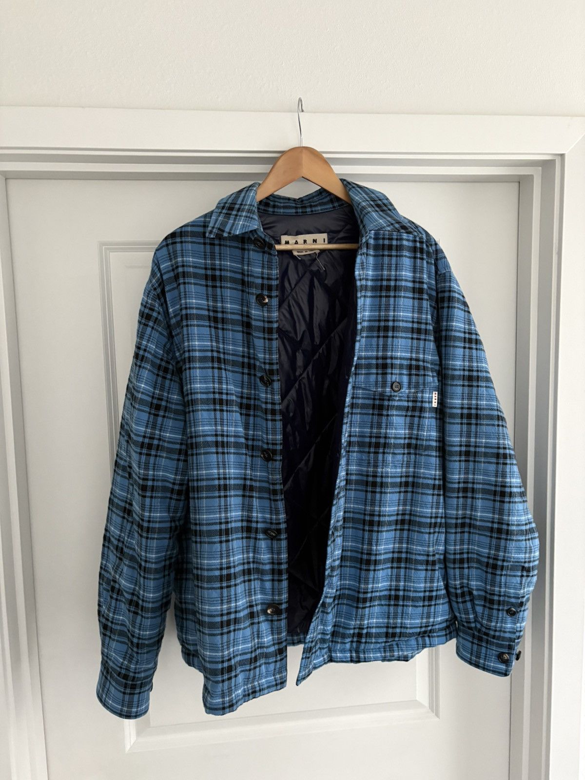 Marni Marni oversized padded flannel Size US L / EU 52-54 / 3 - 1 Thumbnail