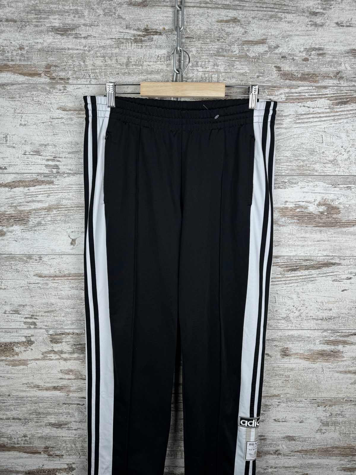 Adidas × Vintage Mens Vintage Adidas adibreak sweatpants drill pants y2k Size US 30 / EU 46 - 3 Thumbnail