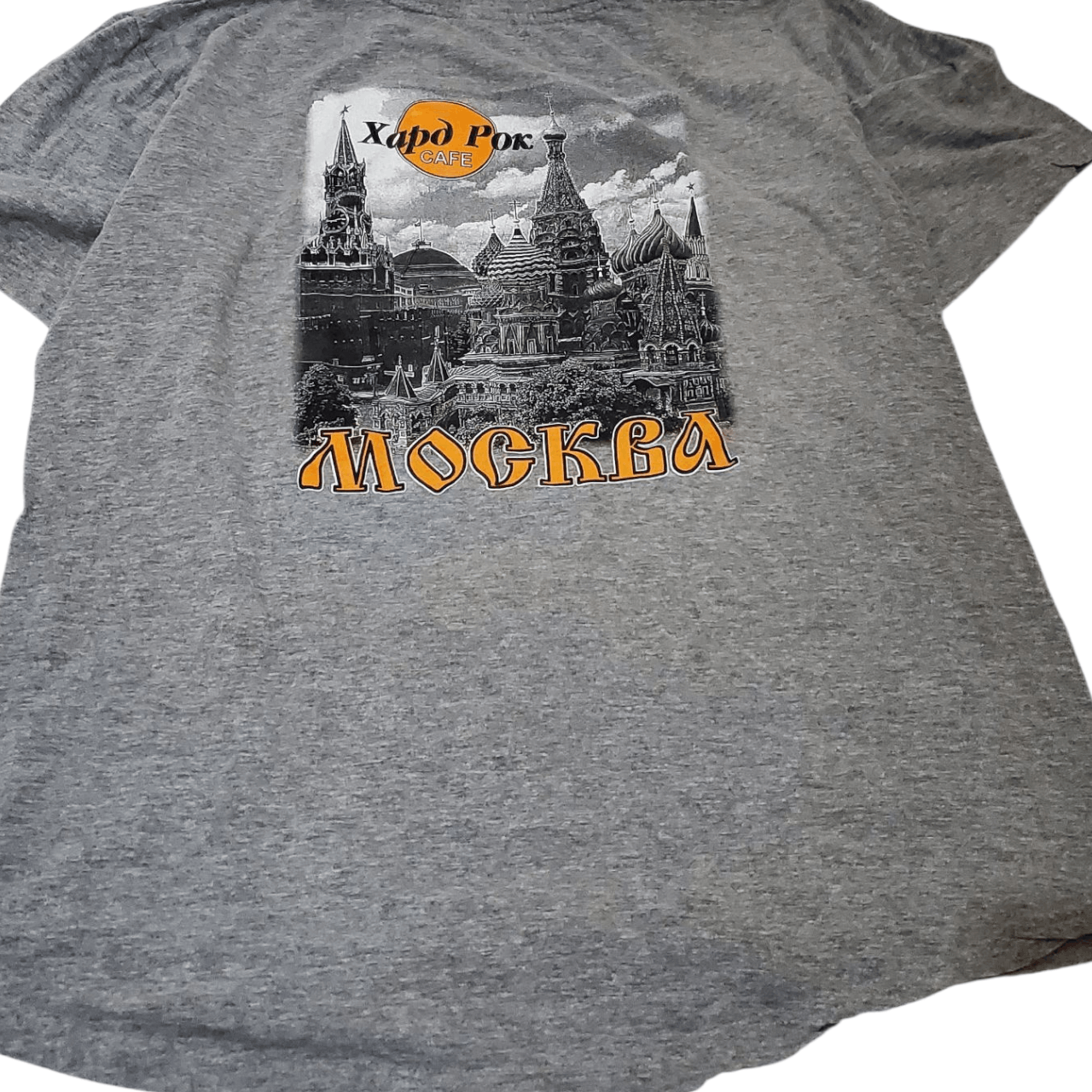 Vintage Y2K Hard Rock Moscow T-Shirt Size US XL / EU 56 / 4 - 2 Thumbnail