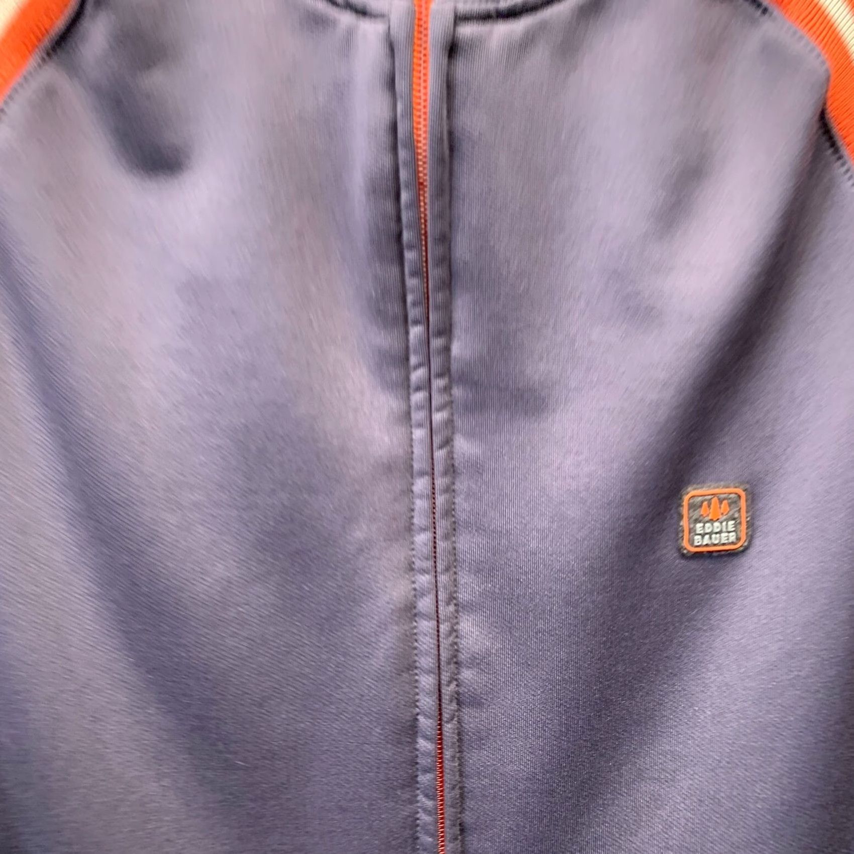 Eddie Bauer Eddie Bauer Zip Up Sweatshirt Adult Small Blue Mens Polyester Spandex Full Zip Knit Pullover Outdoor Sweatshirt Size US S / EU 44-46 / 1 - 3 Thumbnail