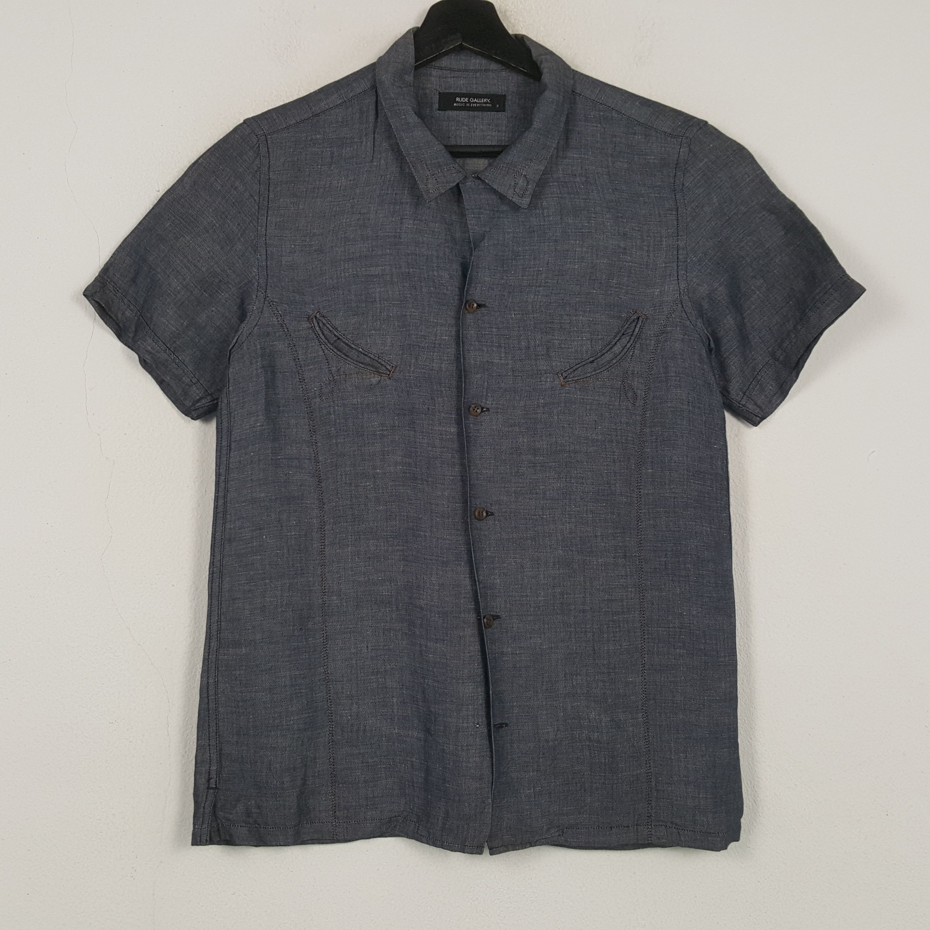 RUDE GALLERY Japanese Brand Style Shirt 31