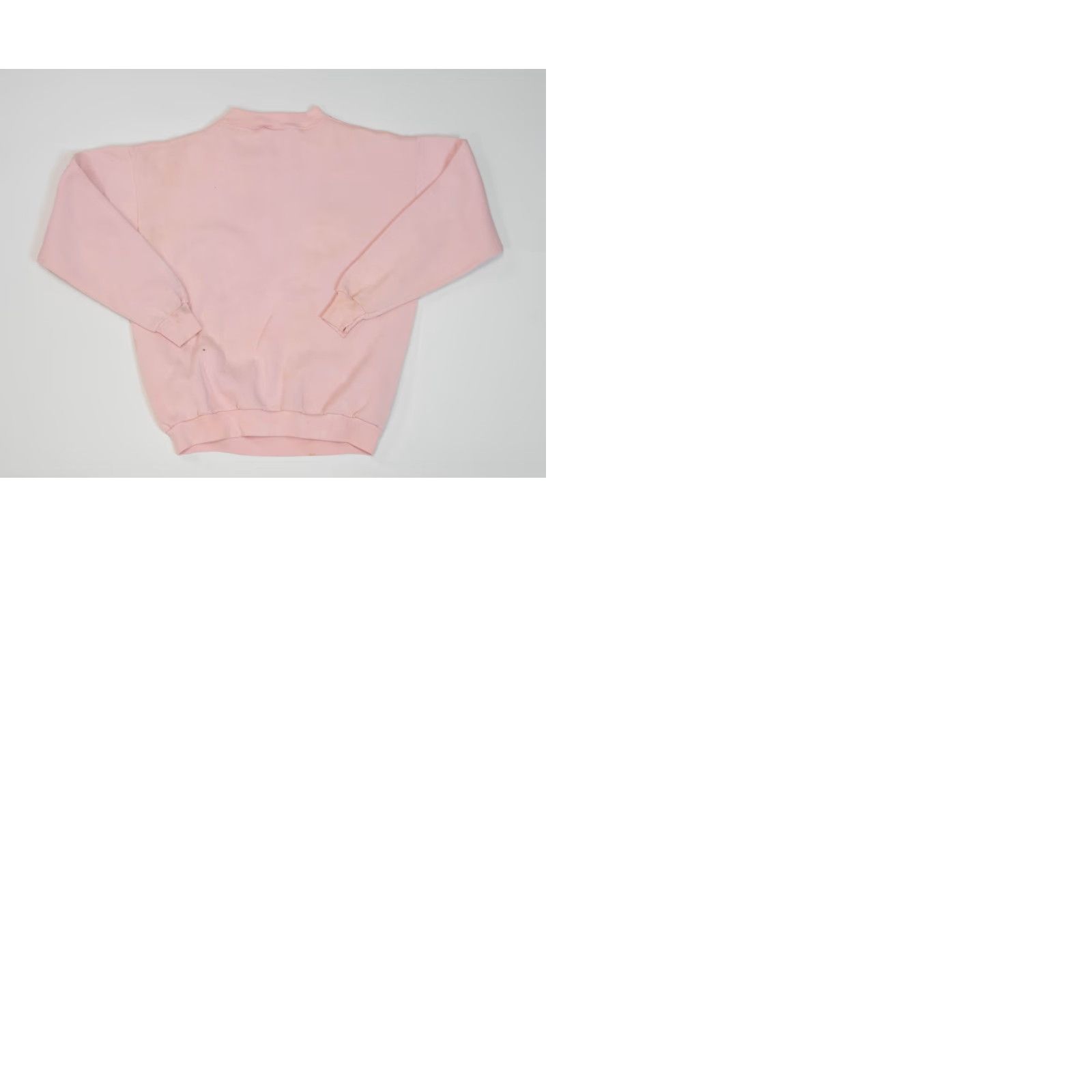 Disney VINTAGE Disney Sweatshirt Crewneck Mickey Mouse Minnie Distressed 90s Crewneck Unisex Adults Large Pink Graphic Print Logo Pullover Sweatshirt Size ONE SIZE - 10 Thumbnail