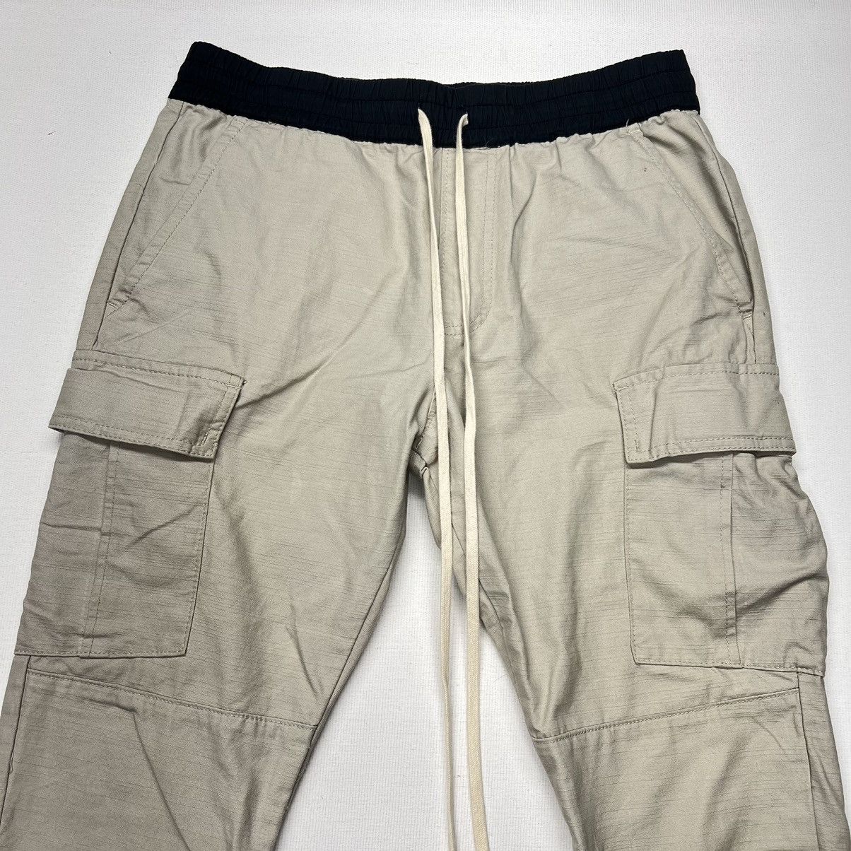 Essentials × FOG FOG Essentials Cargo Pants Beige Ankle Zip Drawstring Size US 32 / EU 48 - 4 Thumbnail