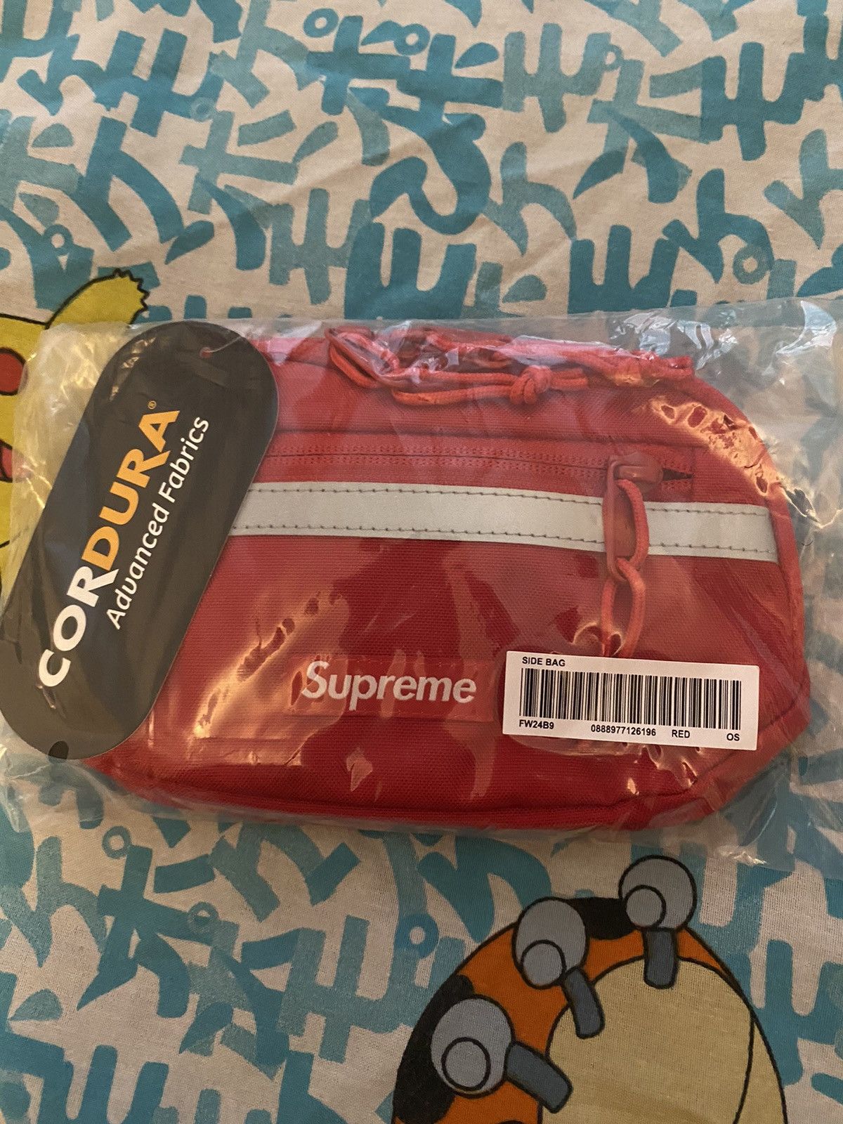Supreme Supreme Mini Side Bag Red FW24 Size ONE SIZE - 3 Thumbnail