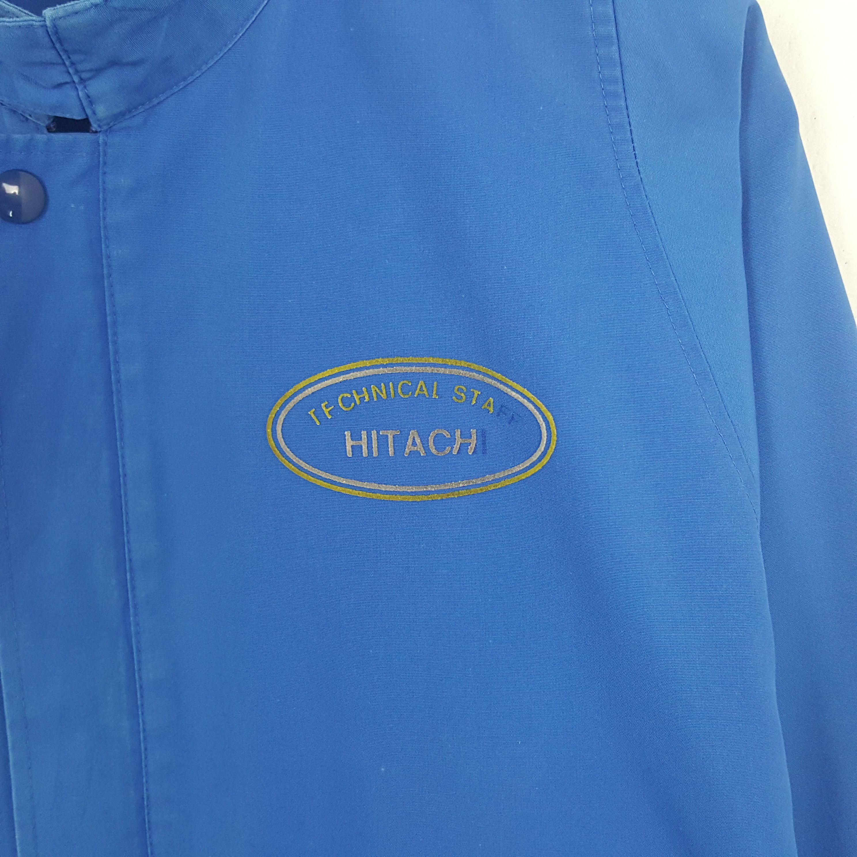 Japanese Brand × Vintage Vintage Hitachi Customer Service Worker Zipper Jacket Size US L / EU 52-54 / 3 - 4 Thumbnail