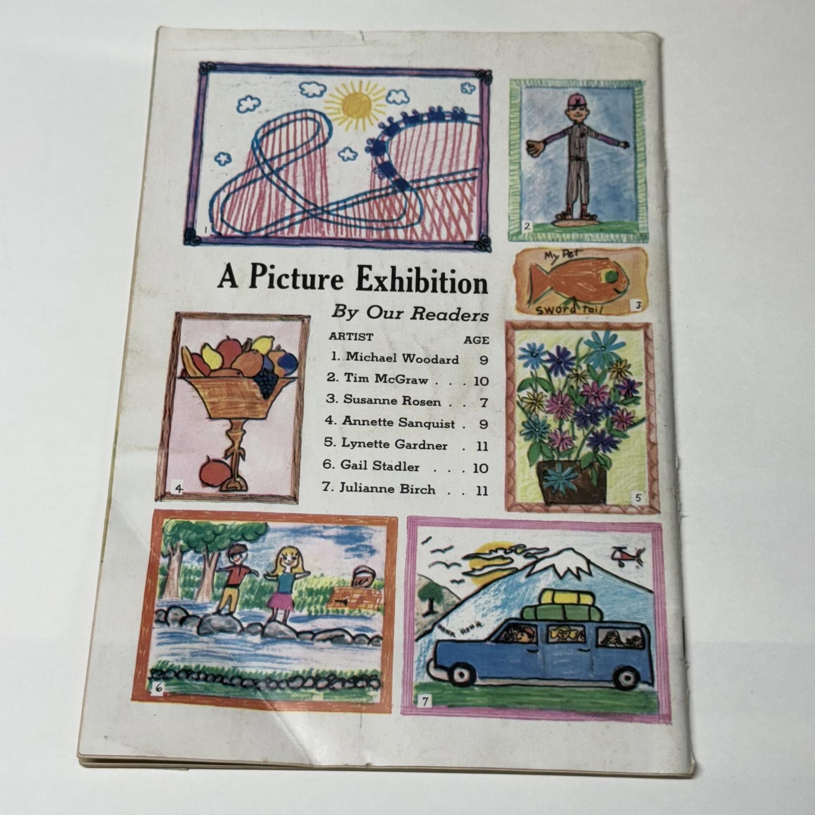 Designer VTG Jack and Jill Magazine AUG 1968 Staten Island NY Beach Size ONE SIZE - 4 Thumbnail