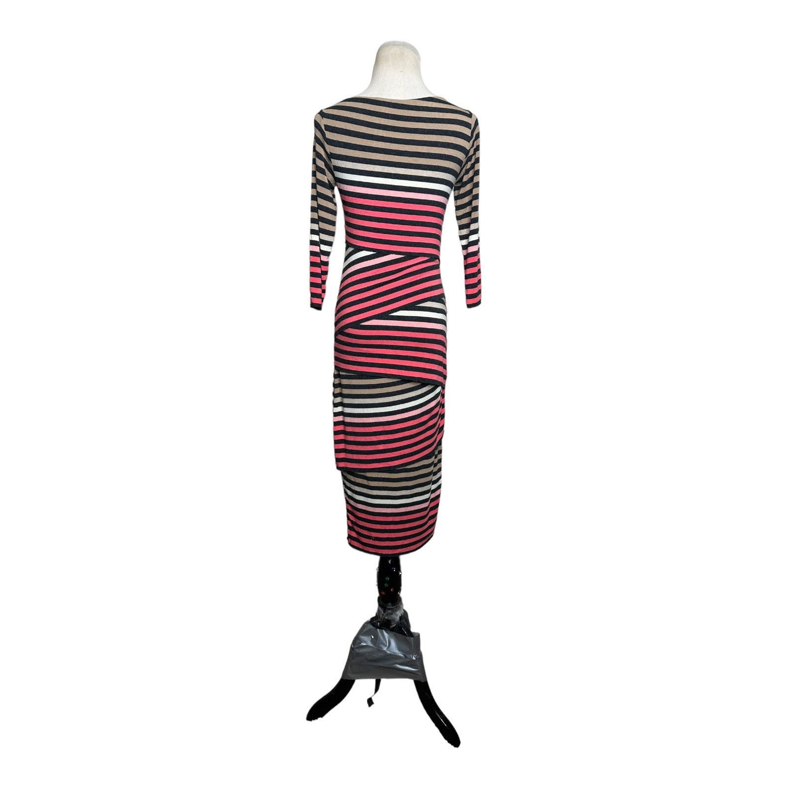 Bailey 44 Bailey/44 Striped Knit Column Midi Dress Size S Size S / US 4 / IT 40 - 11 Thumbnail