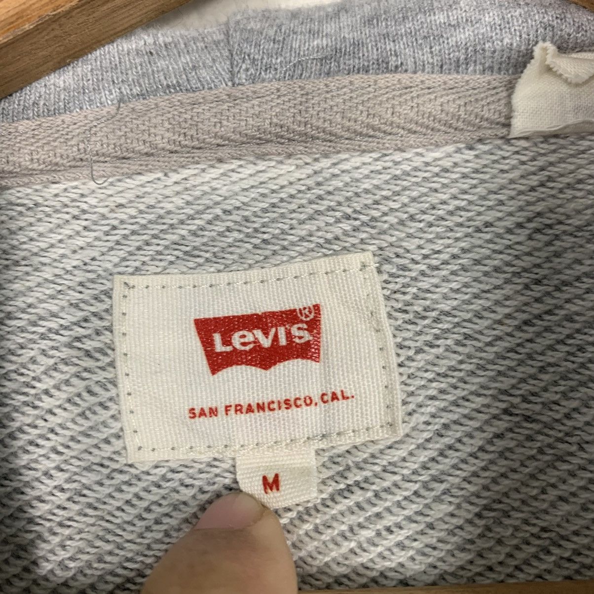 Levi's Vintage Levis Big Logo Pullover Hoodie Size US M / EU 48-50 / 2 - 15 Thumbnail