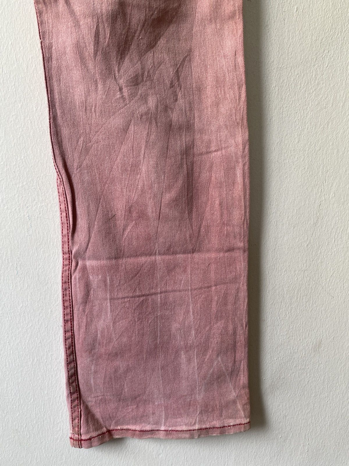 If Six Was Nine Japanese Brand Apestein Flare Distressed Denim Size US 31 - 13 Thumbnail