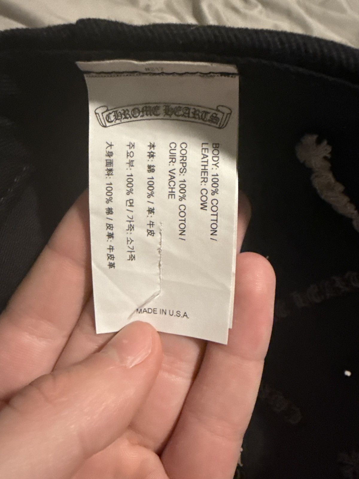 Chrome Hearts Chomper hat Size ONE SIZE - 4 Thumbnail