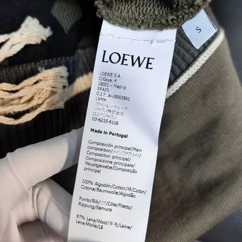 Loewe Loewe Pure cotton logo sweatshirt Size S / US 4 / IT 40 - 3 Thumbnail