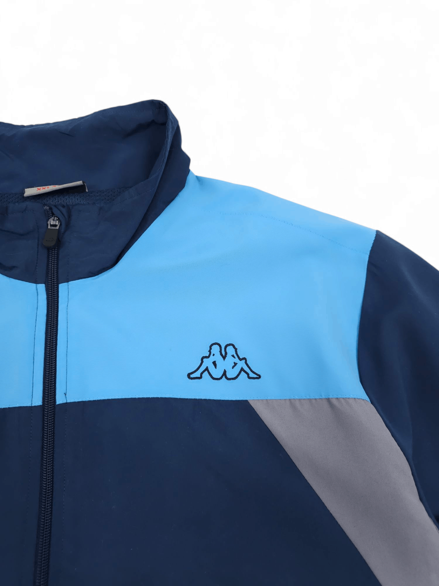 Kappa 💎 Vintage Kappa Navy Logo Light Jacket Windbreaker Y2K Size US XXL / EU 58 / 5 - 4 Thumbnail