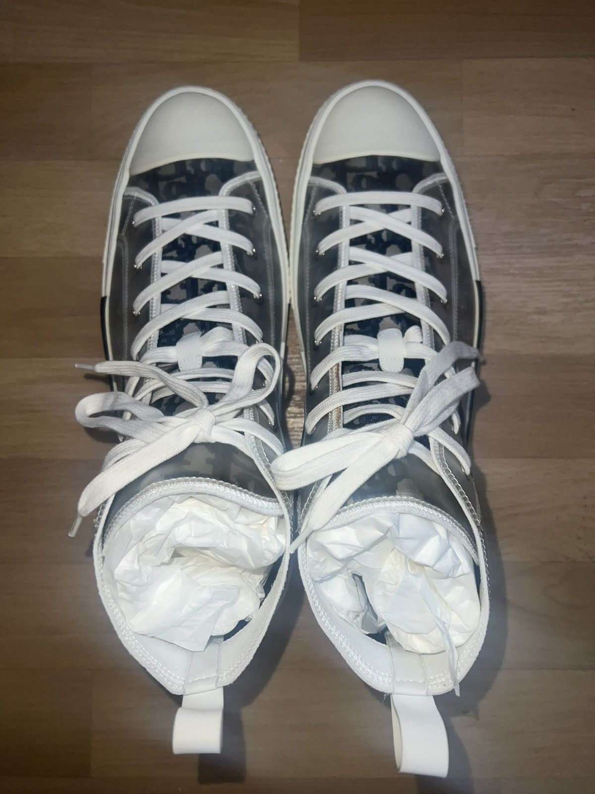 Dior Dior B23 High Top Sneaker Size US 13 / EU 46 - 5 Thumbnail