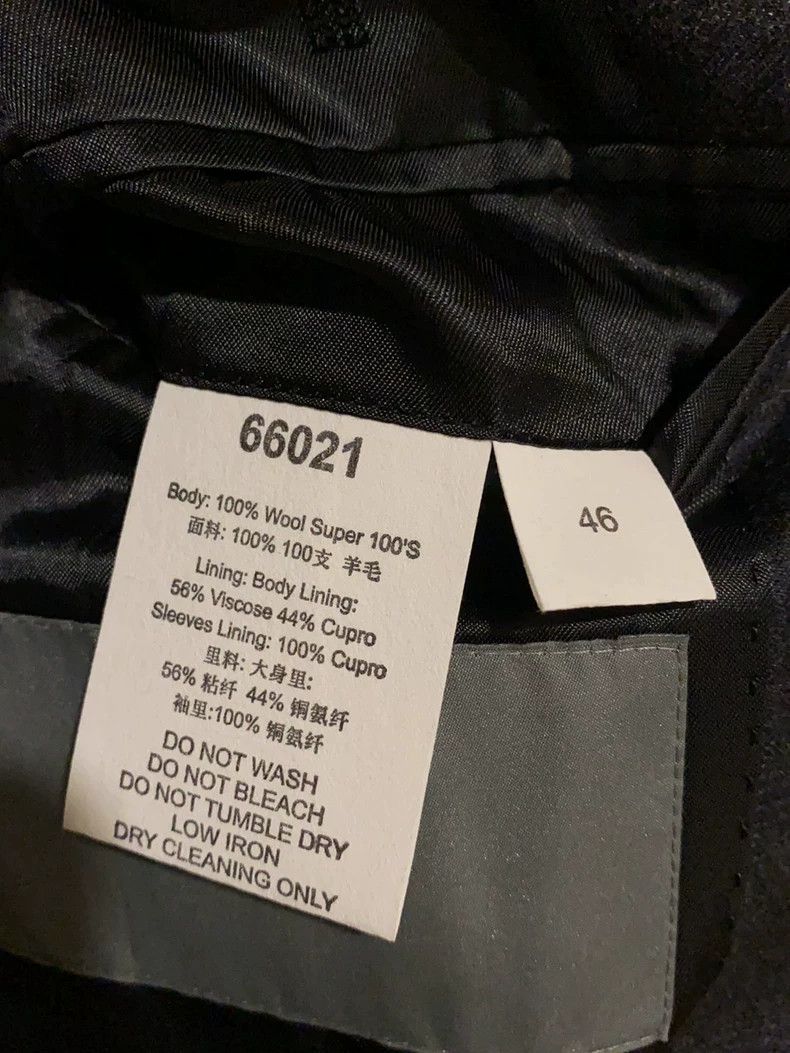 Givenchy Givenchy Wool Windowpane Suit Size US M / EU 48-50 / 2 - 7 Thumbnail