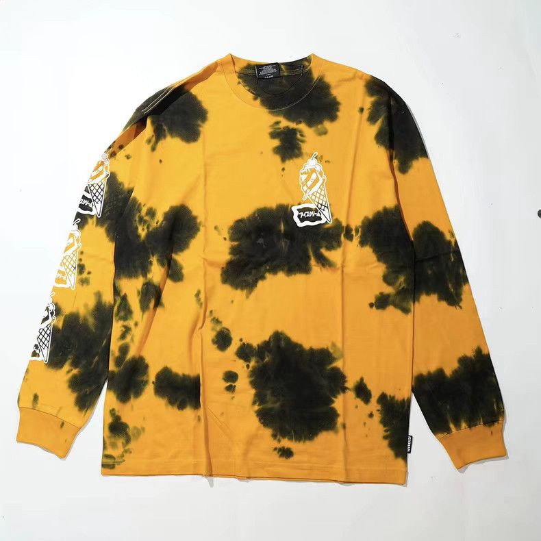 Billionaire Boys Club American Style Flying Dog Tie-Dye Long Sleeve T-Shirt Size US L / EU 52-54 / 3 - 3 Thumbnail