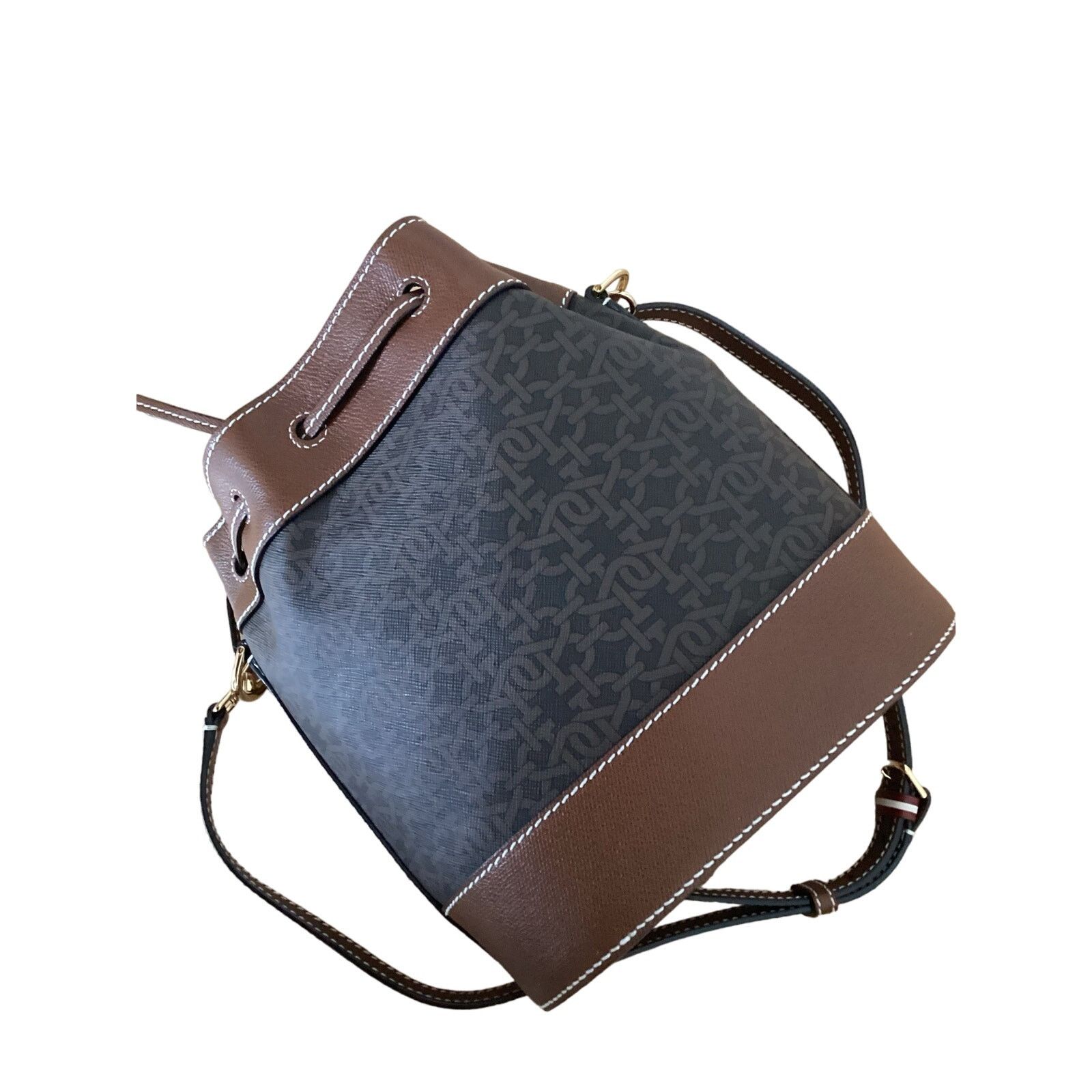 Bally NWT Bally Cleoh Bucket Monogram Logo Medium Bucket Bag Size ONE SIZE - 8 Thumbnail