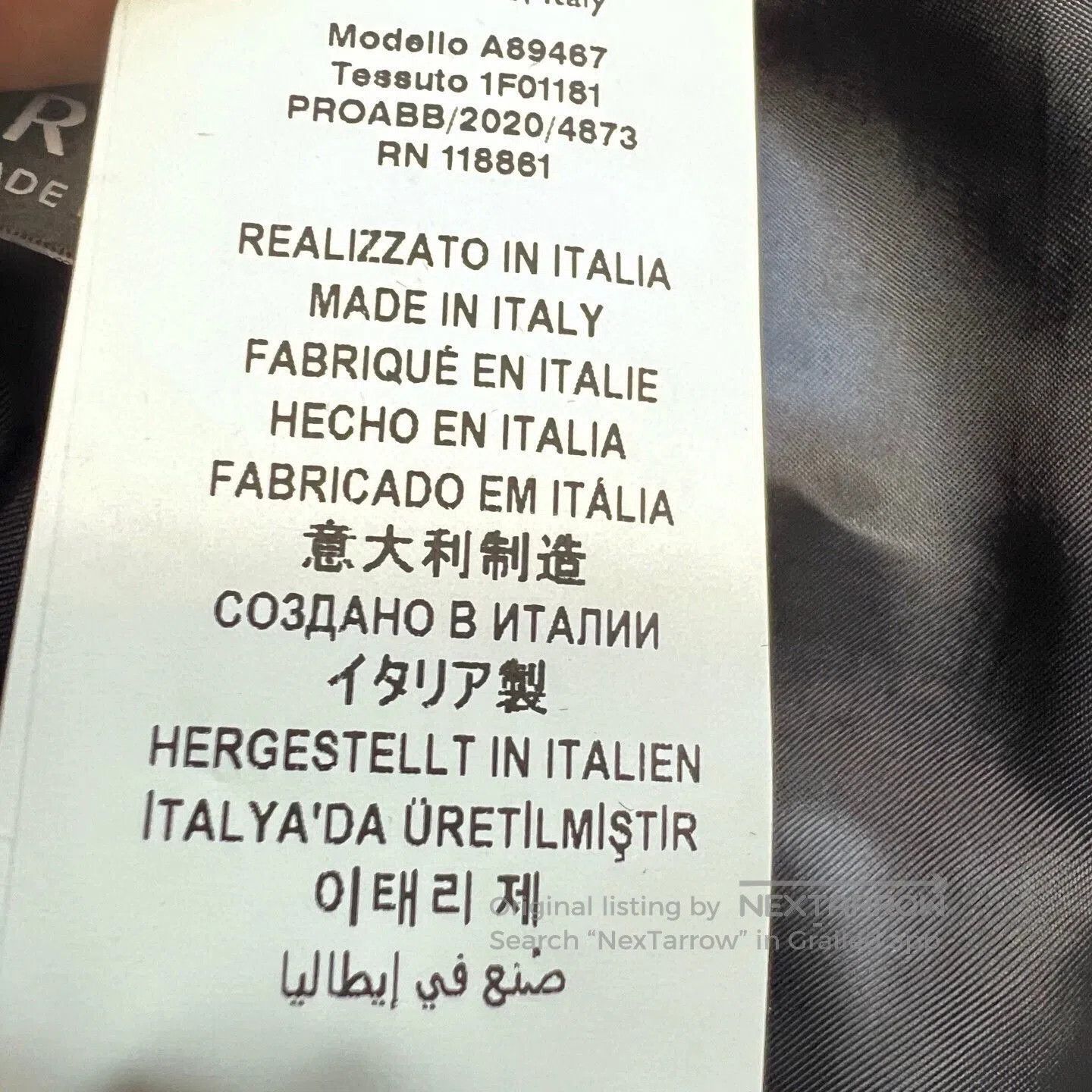 Versace Versace Men's Wool Suit Jacket. Size US M / EU 48-50 / 2 - 5 Thumbnail