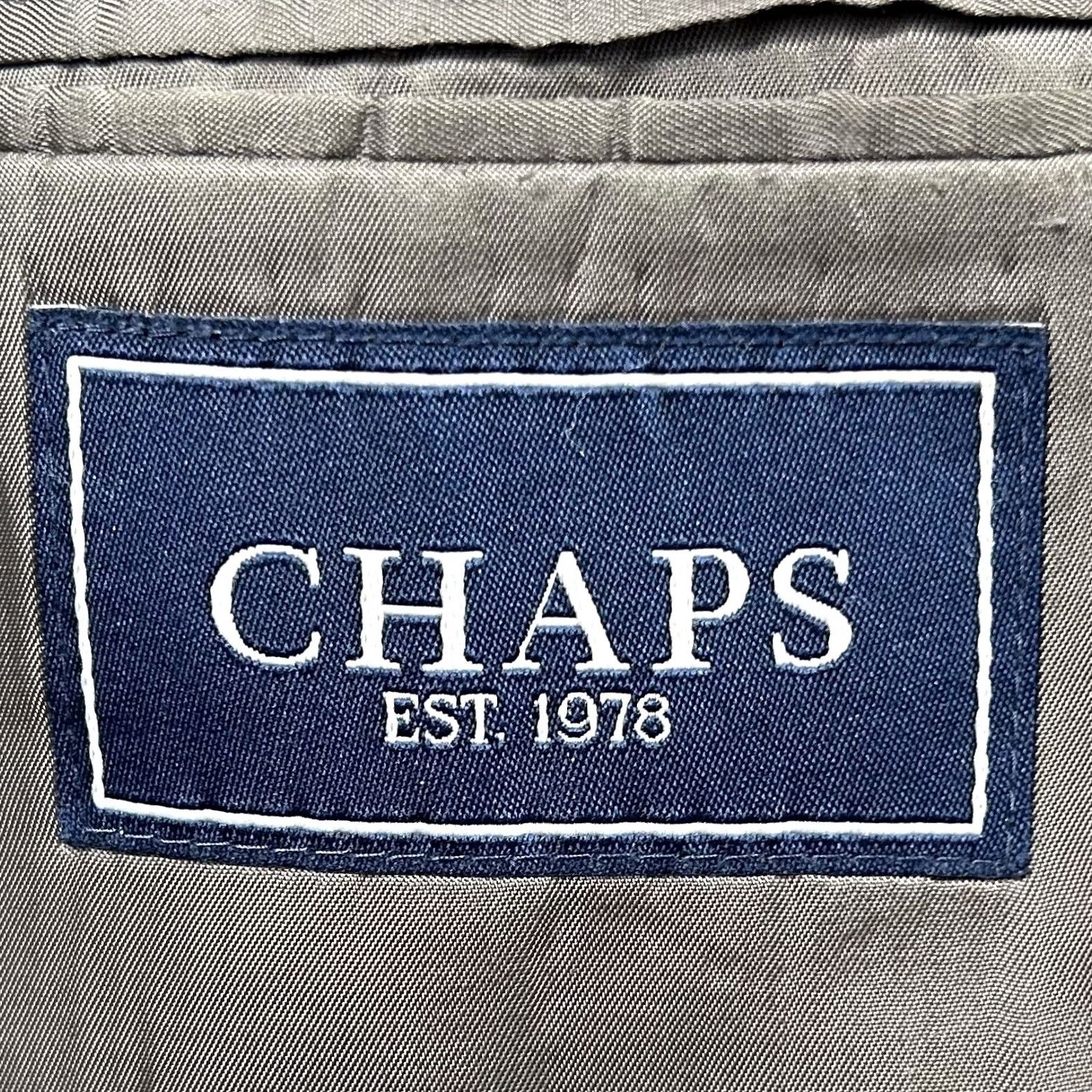 Chaps Chaps Sport Coat 42R Gray Wool Two Button Lined Vented Size US XS / EU 42 / 0 - 3 Thumbnail