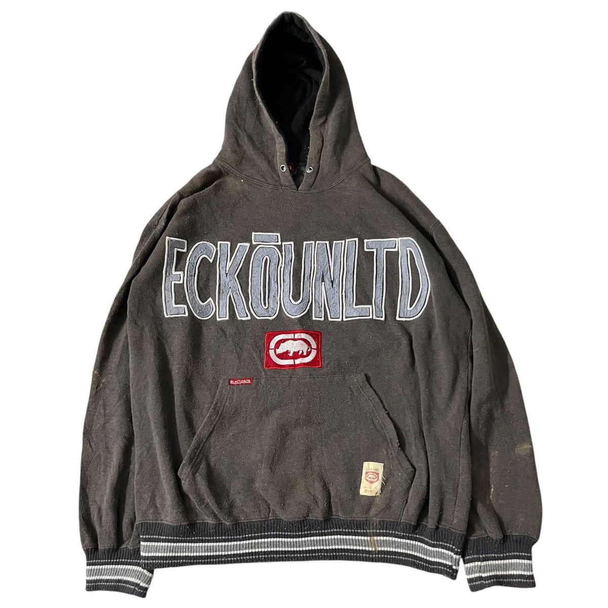 Ecko Unltd. 💥Offer Me💥 VINTAGE 90s ECKO UNLMTD FADED DISTRESSED Size US L / EU 52-54 / 3 - 1 Thumbnail