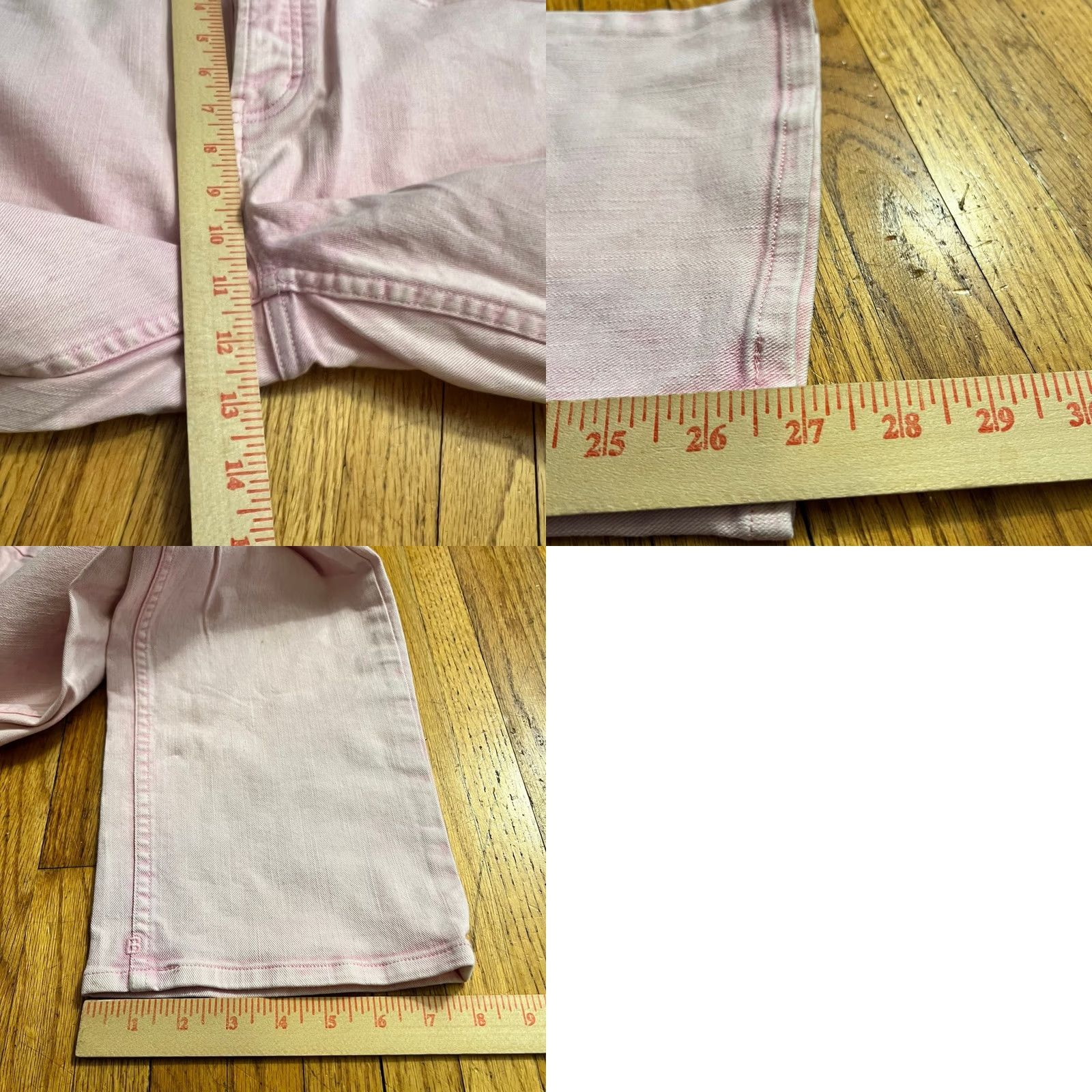 Scotch & Soda Scotch & Soda Womens Jeans Sky High-Rise Straight Pink Button Fly 30 X32 Size 30" / US 8 / IT 44 - 9 Thumbnail