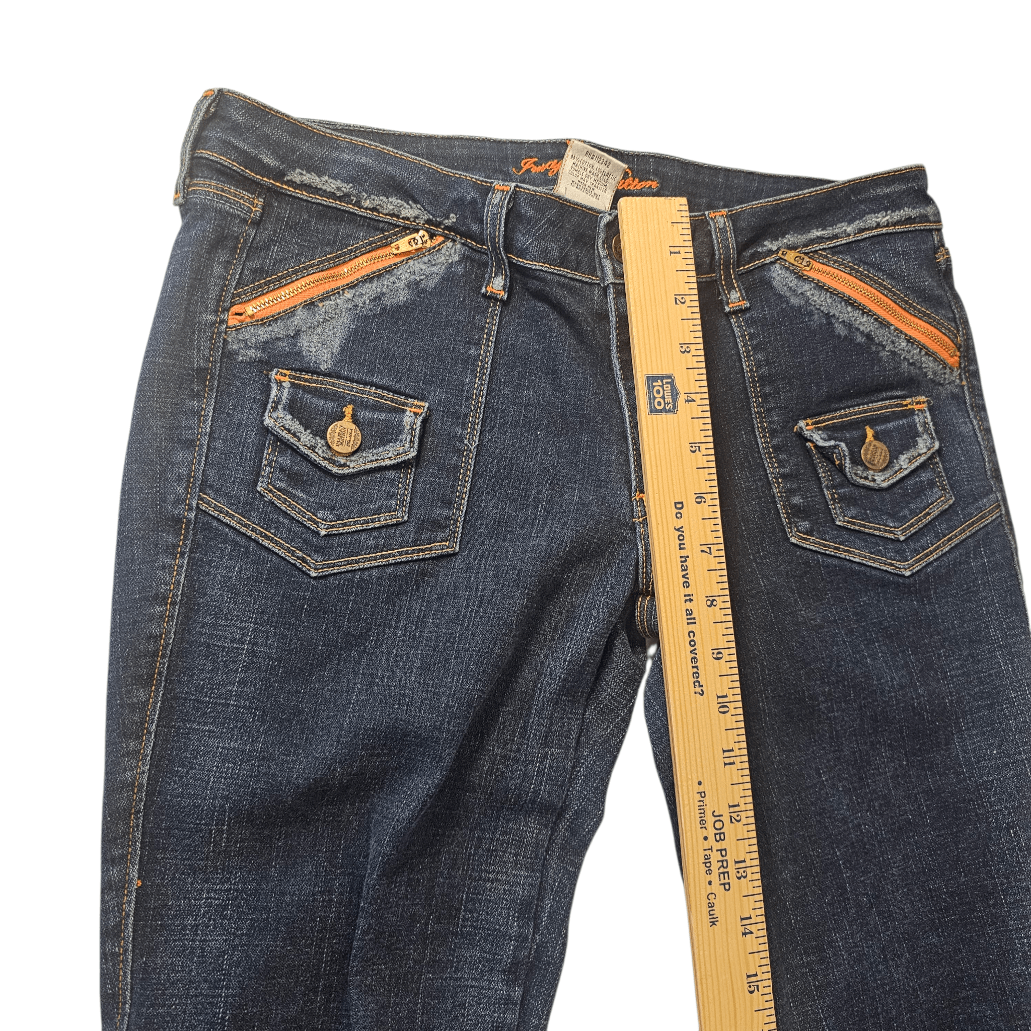 Other Vintage 90’s Imajean Nation Flare Jeans Size 32" / US 10 / IT 46 - 7 Thumbnail