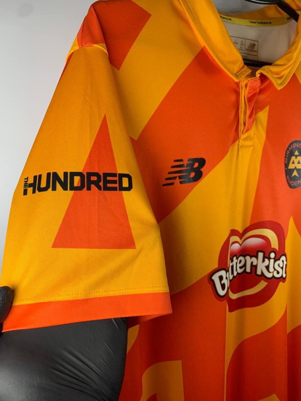 New Balance Birmingham Phoenix 2023 Cricket Shirt - New Balance Size US L / EU 52-54 / 3 - 3 Thumbnail