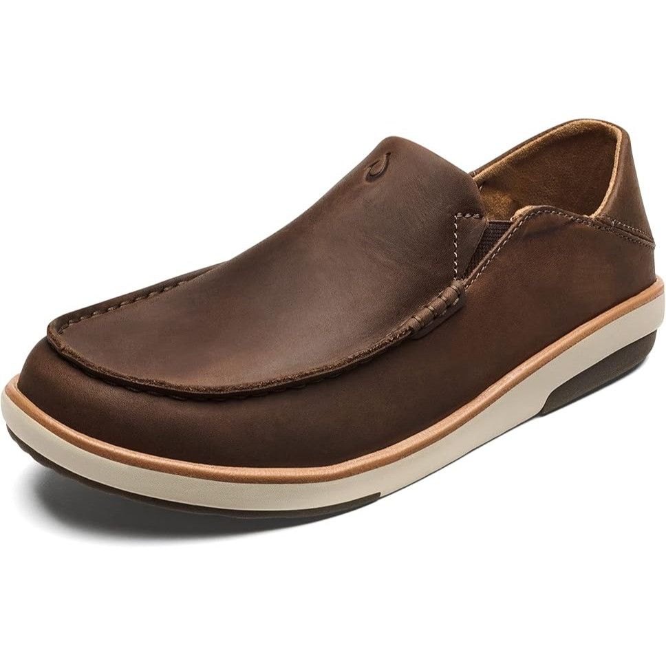 Olukai OLUKAI Kalia Men's Leather Shoe - Size 11.5 Size US 11.5 / EU 44-45 - 1 Thumbnail