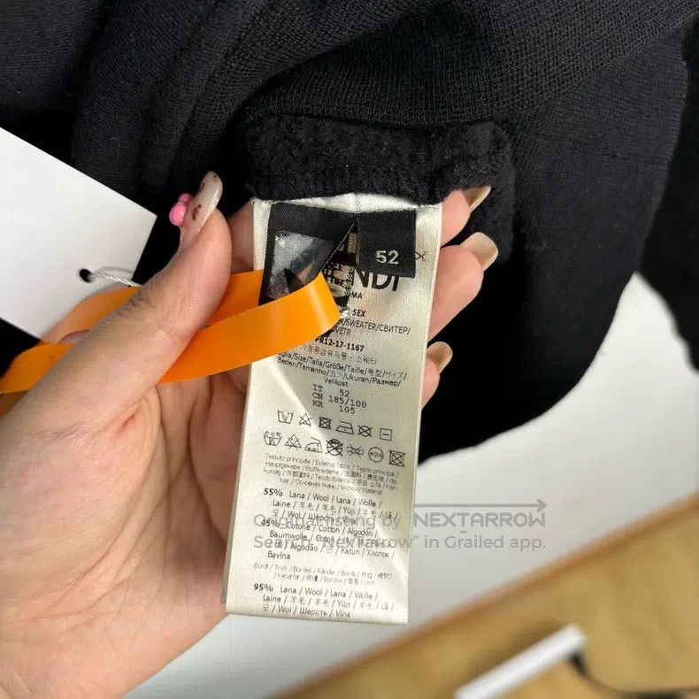 Fendi Fendi Kaiser hoodie Size US L / EU 52-54 / 3 - 4 Thumbnail