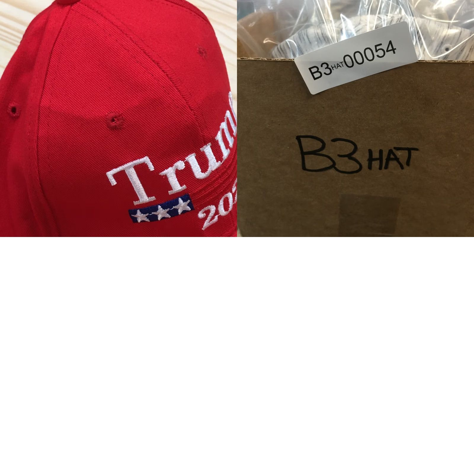 Logo 7 Trump 2020 Baseball Cap Mens Red OS Adjustable Curved Brim Embroidered Logo Size ONE SIZE - 8 Thumbnail