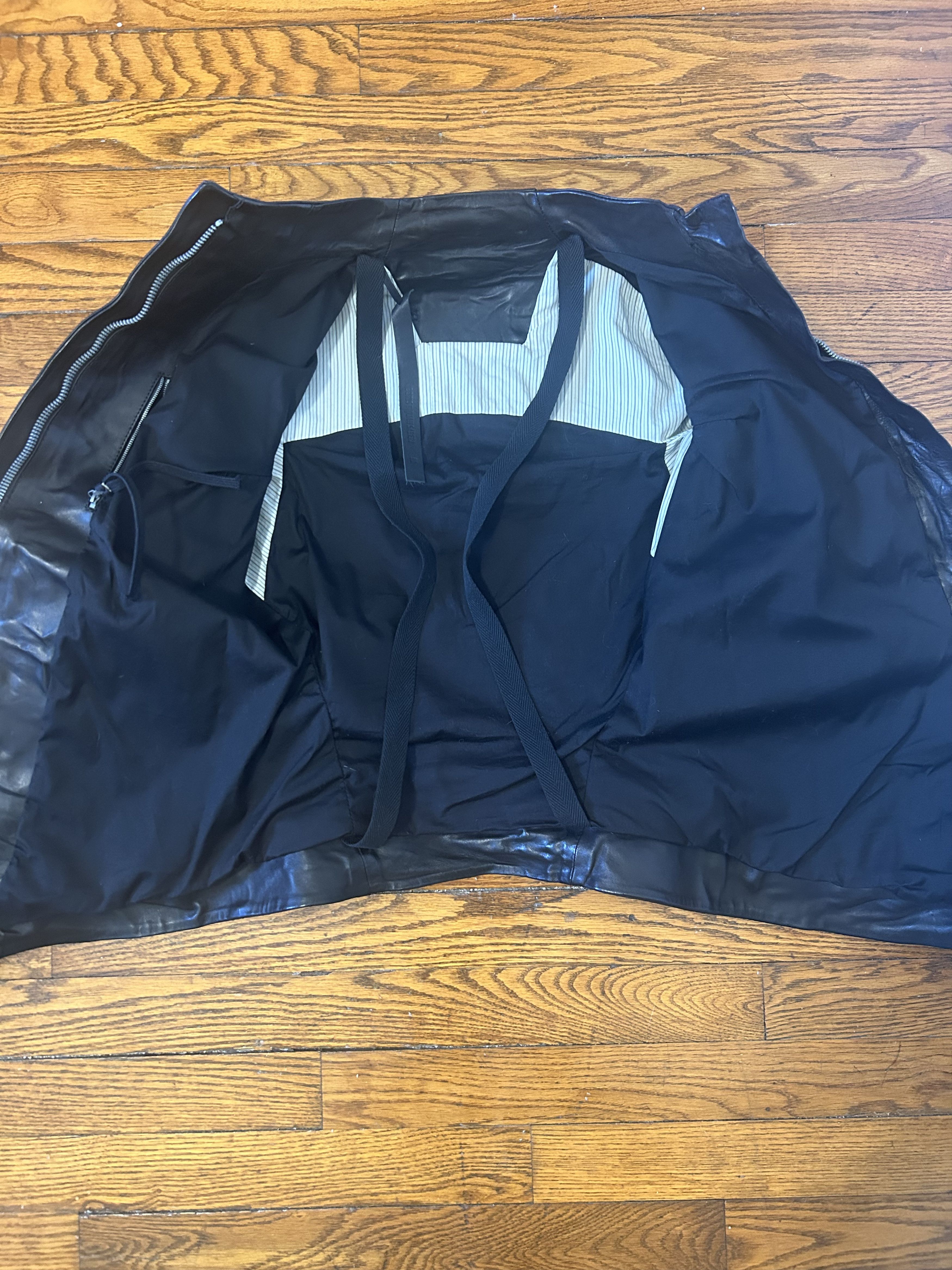 Boris Bidjan Saberi Kangaroo Leather Scarstitch jacket Size US XS / EU 42 / 0 - 5 Thumbnail