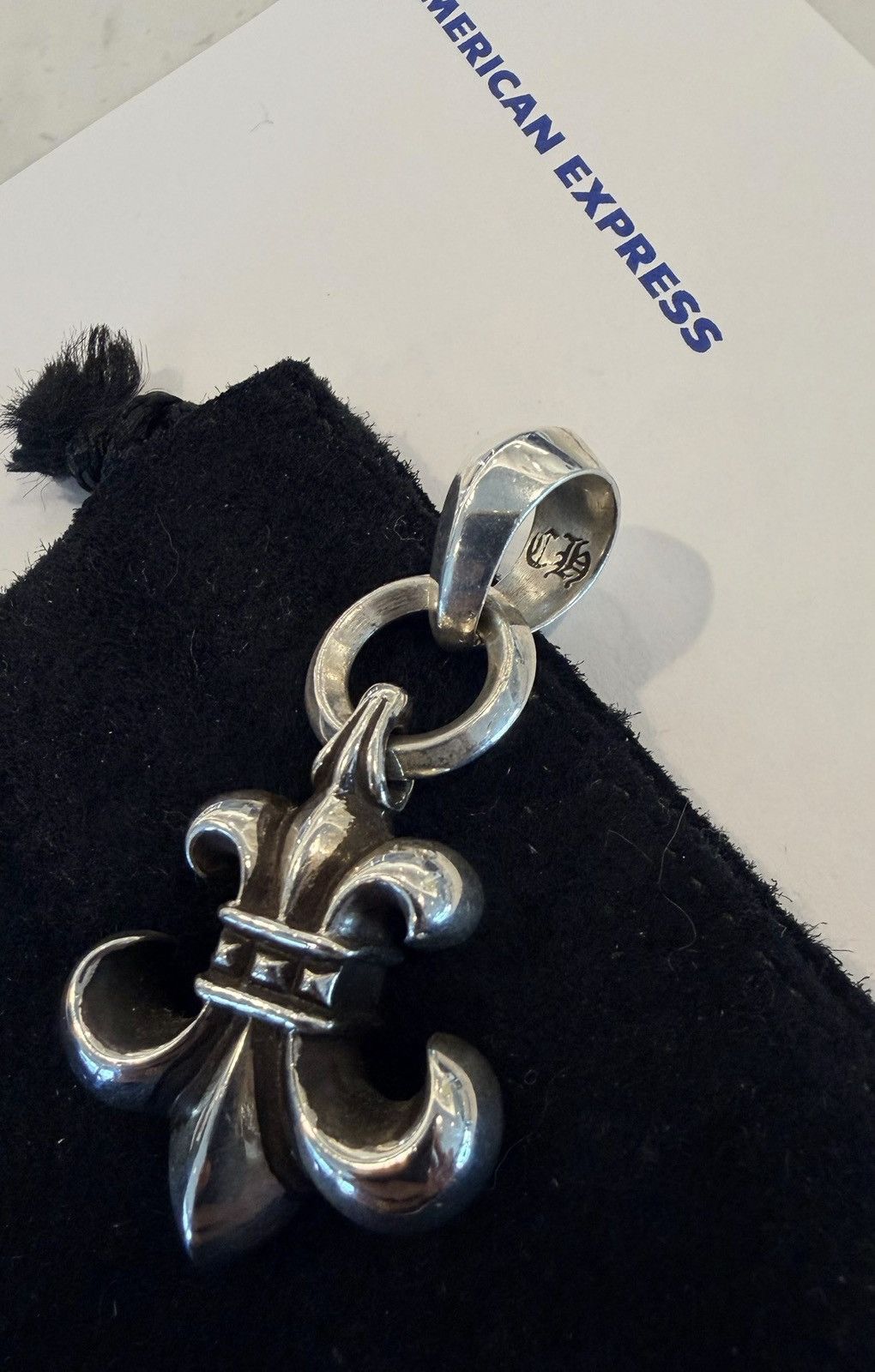 Chrome Hearts Chrome Hearts BS Fleur Pendant with Bale | Grailed