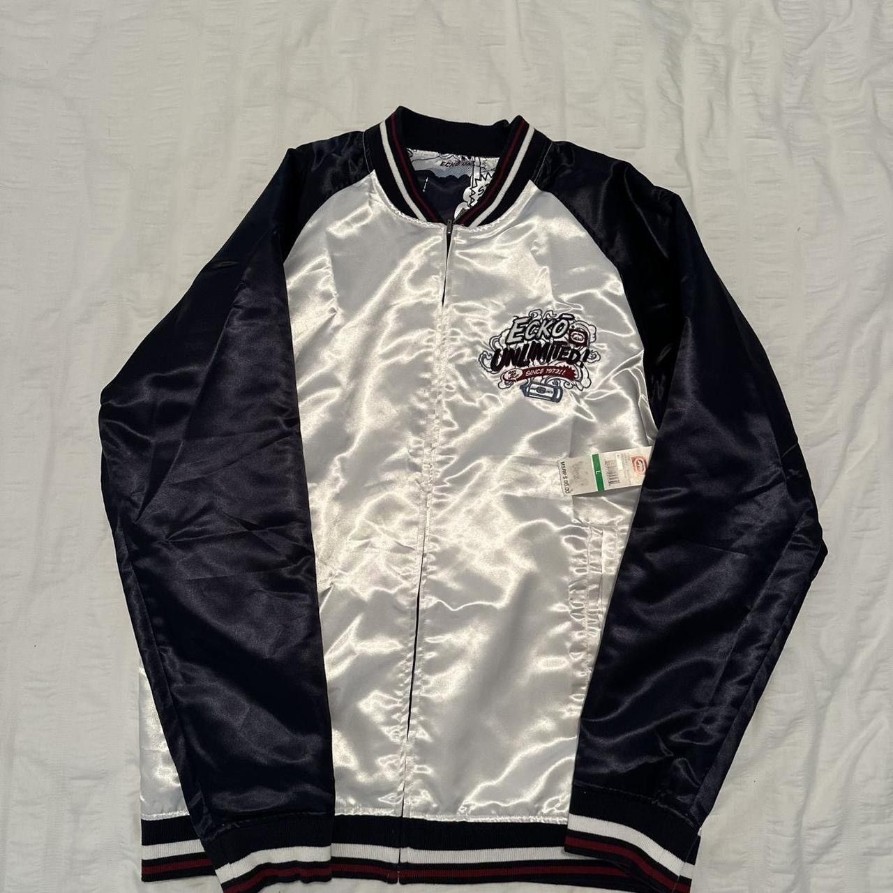 Ecko Unltd. Reversible Satin Bomber Jacket