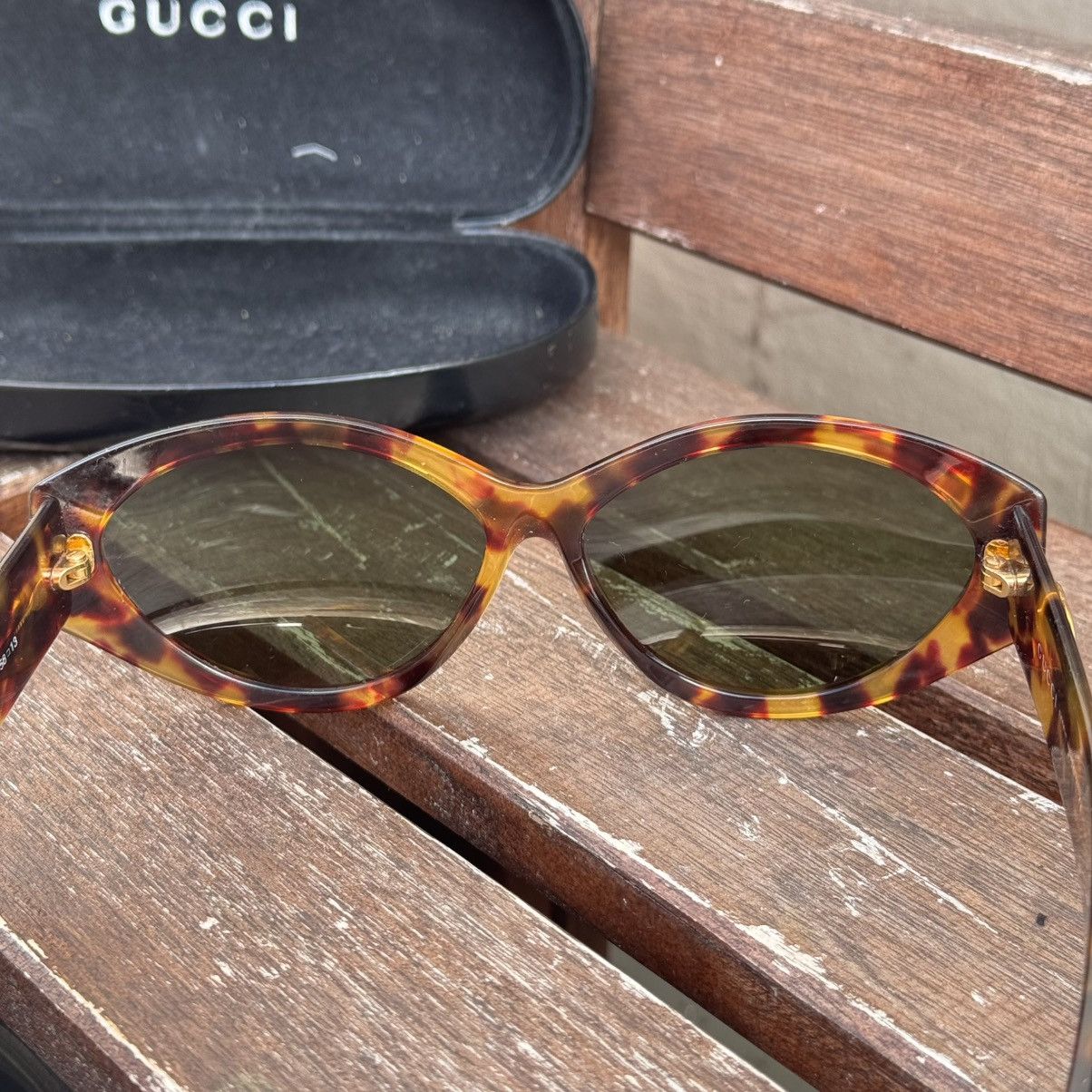 Gucci Gucci Vintage Sunglasses GG 2195 Size ONE SIZE - 7 Thumbnail