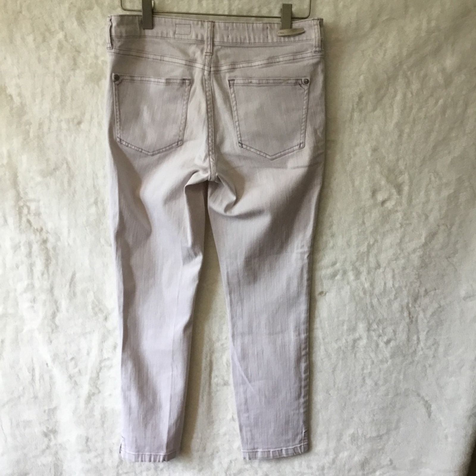 Pilcro and the Letterpress Lavender-Gray Fit/Stet Jeans