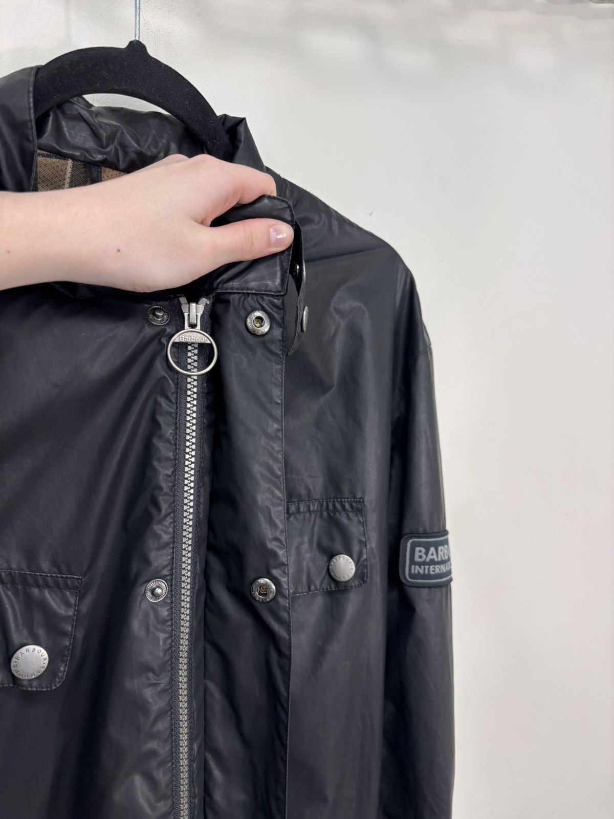 Barbour Barbour International Men’s Norton Black Jacket Coat Size US XXL / EU 58 / 5 - 15 Thumbnail
