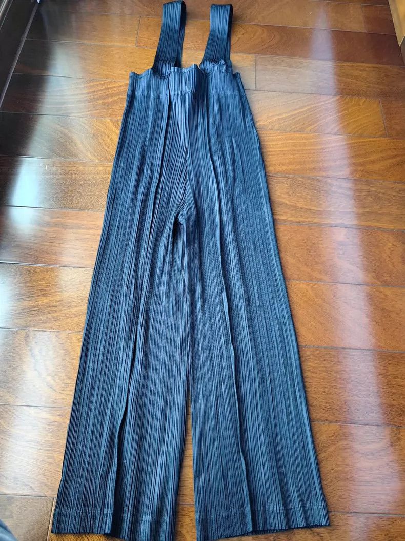 Issey Miyake Issey Miyake size:2 Black overalls Size 42" / US 20 - 3 Thumbnail